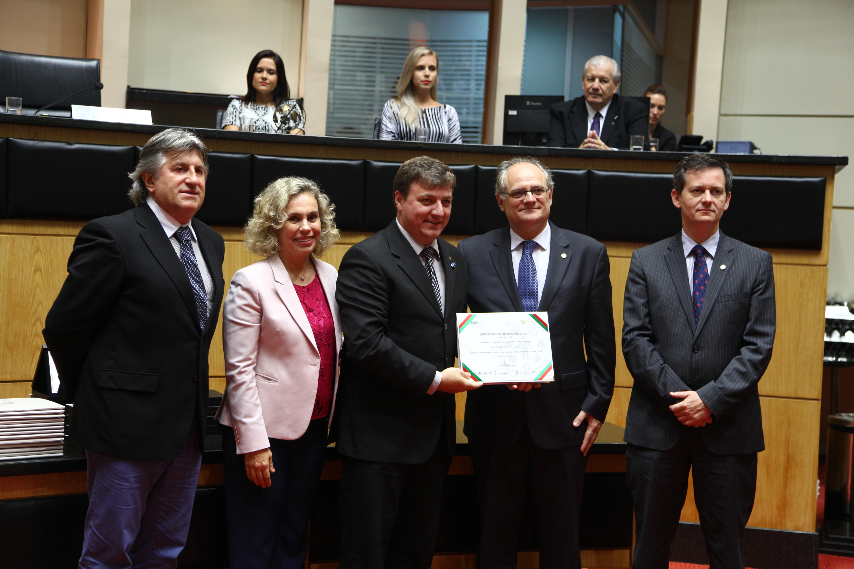 Sessão Especial de Certificação de Responsabilidade Social.