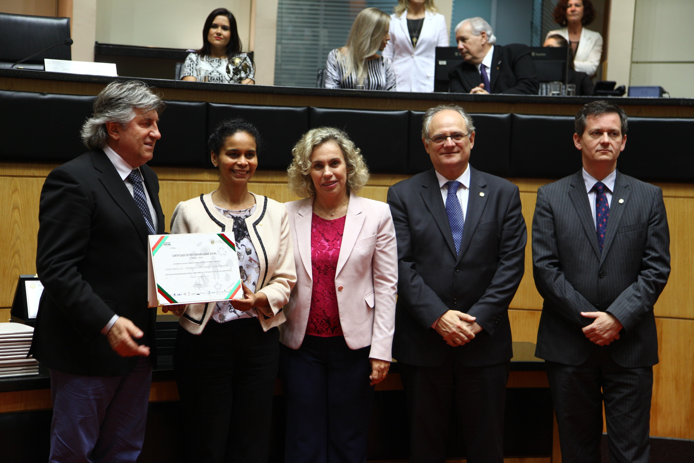 Sessão Especial de Certificação de Responsabilidade Social.
