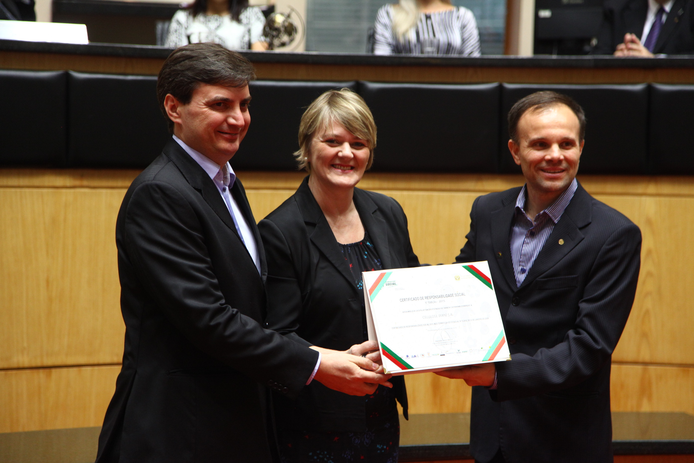 Sessão Especial de Certificação de Responsabilidade Social.