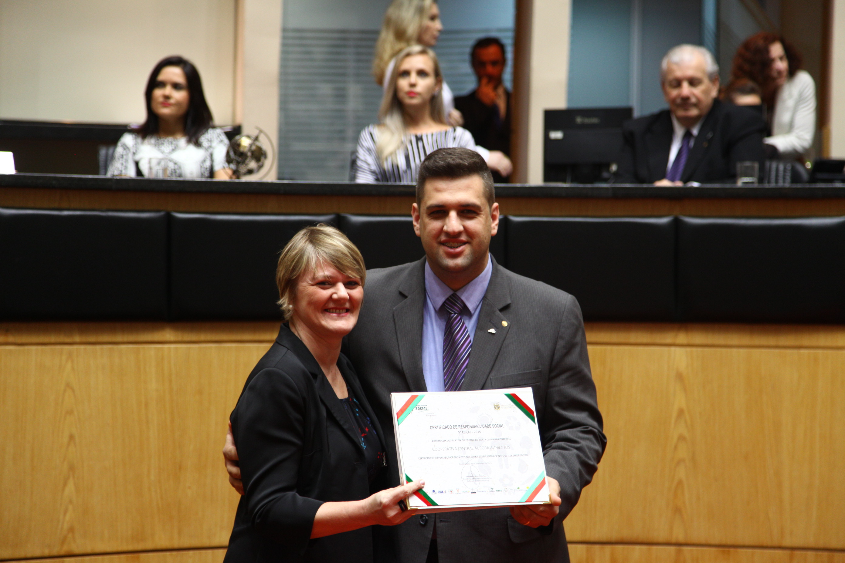 Sessão Especial de Certificação de Responsabilidade Social.