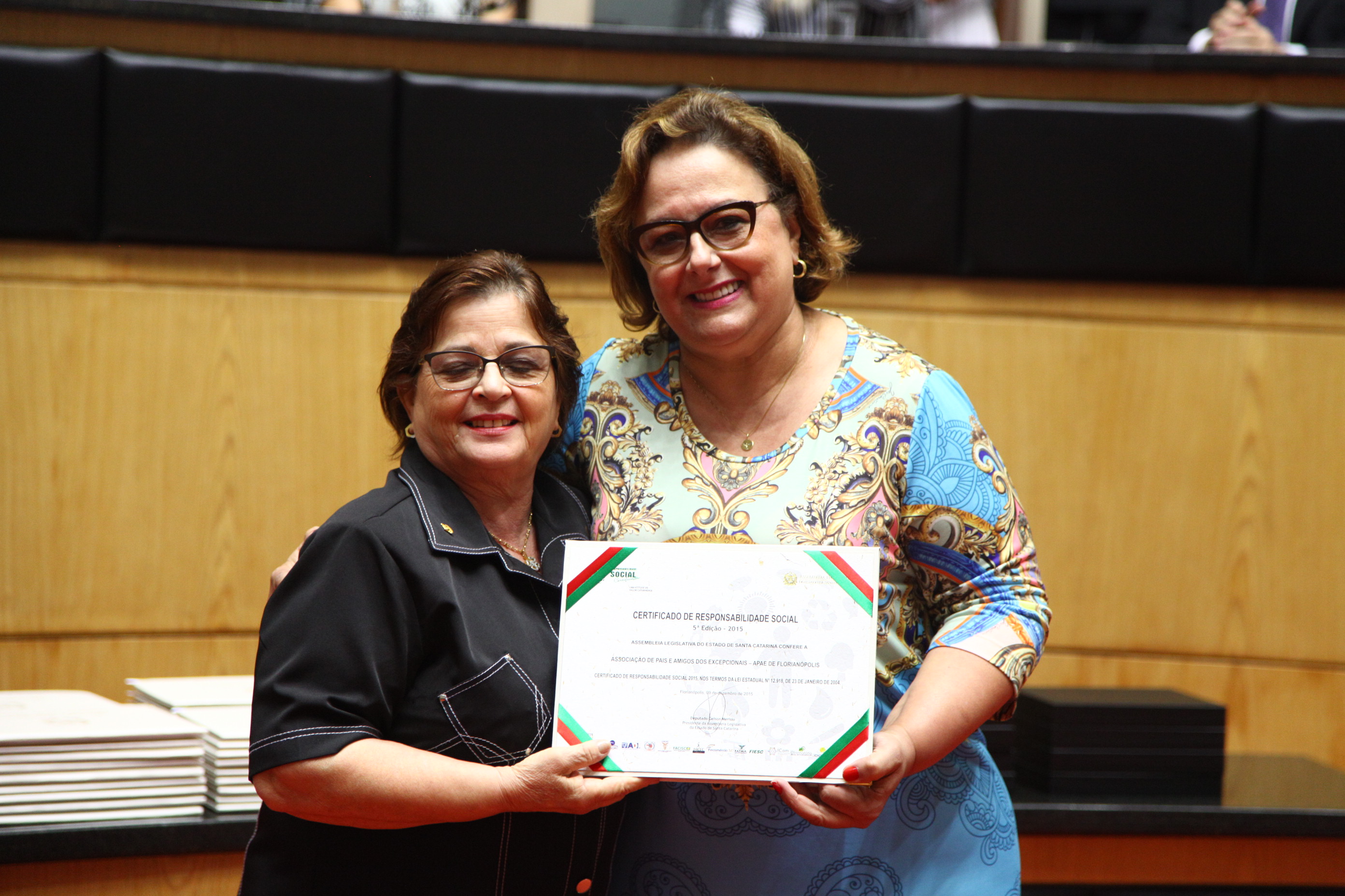 Sessão Especial de Certificação de Responsabilidade Social.