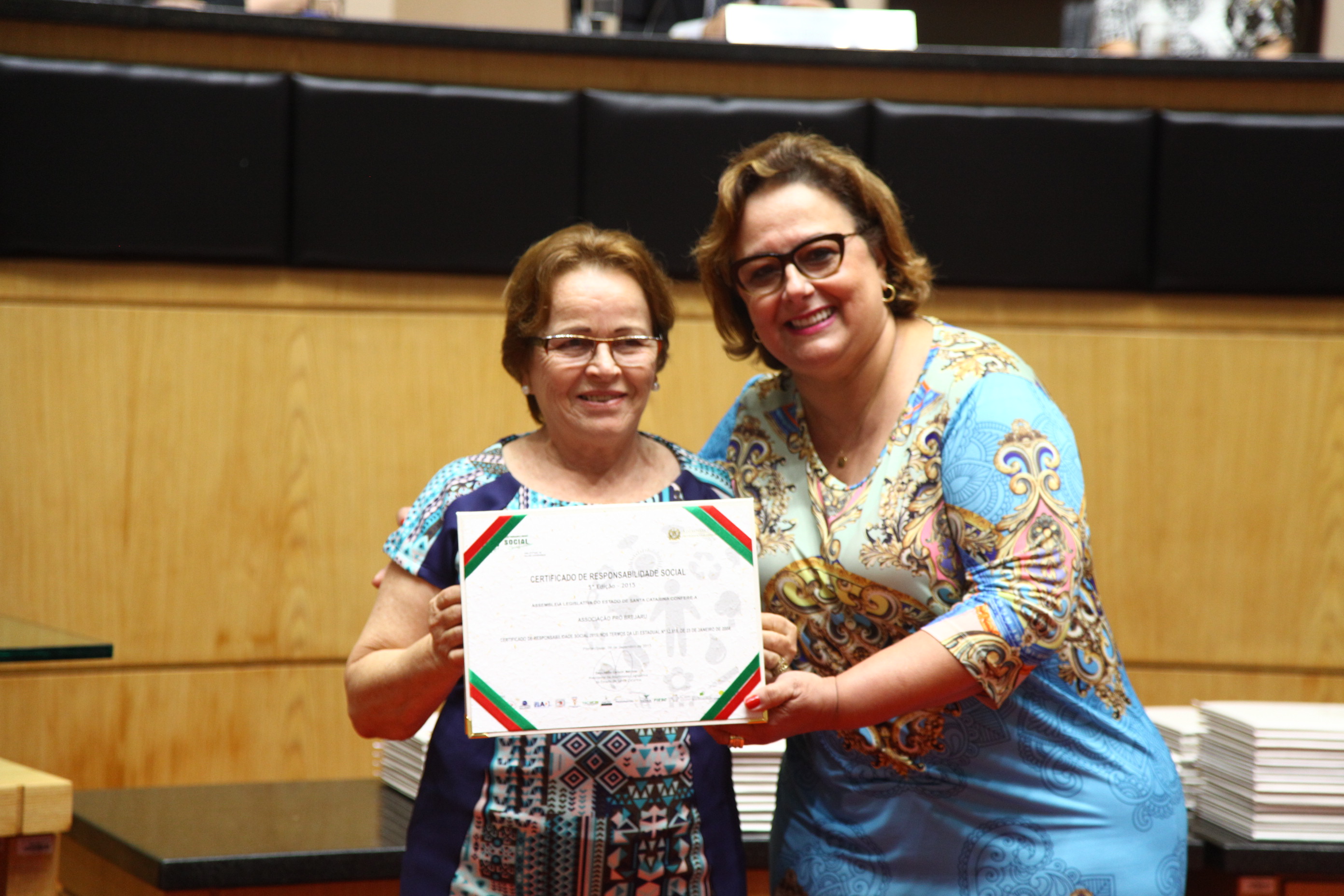 Sessão Especial de Certificação de Responsabilidade Social.
