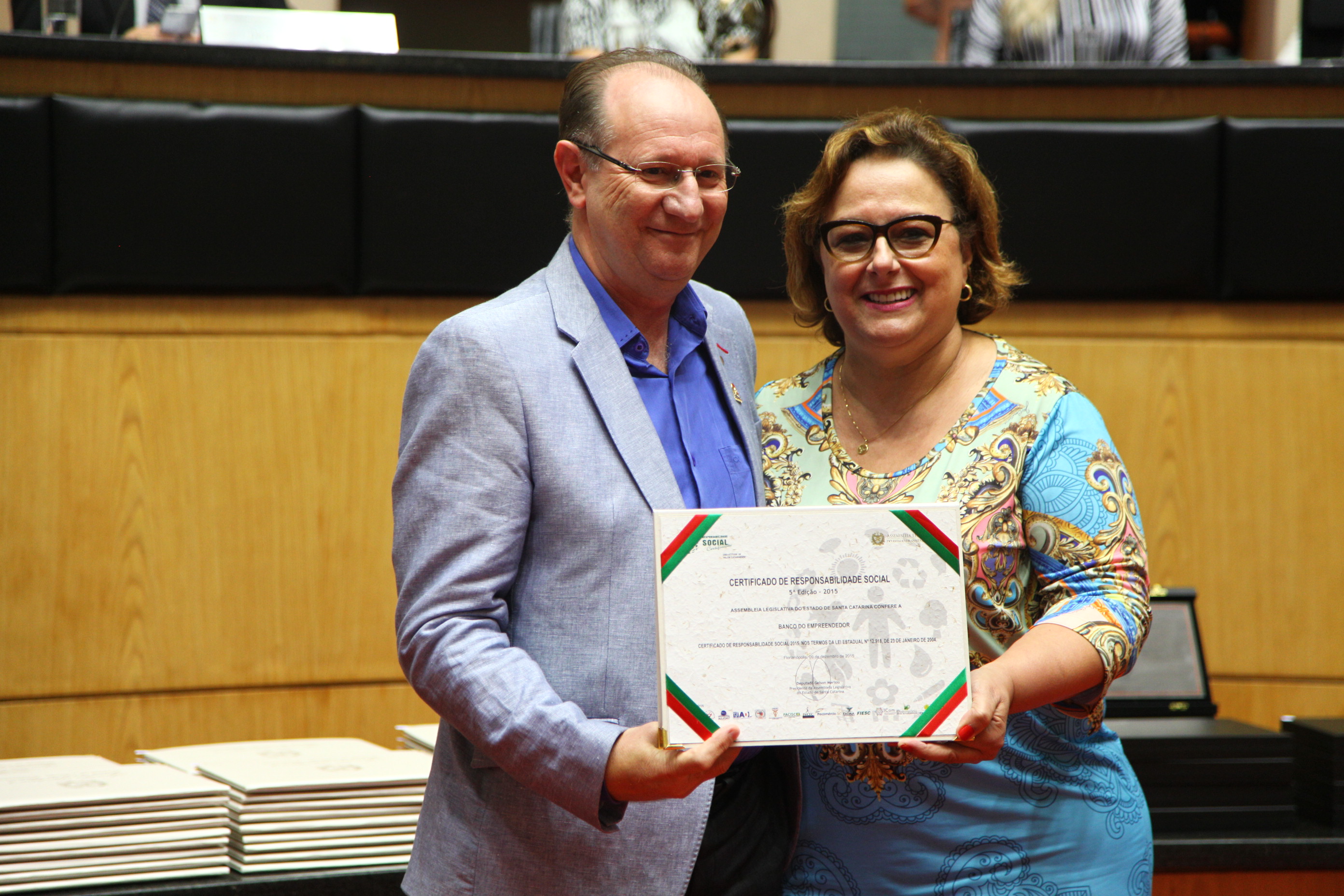 Sessão Especial de Certificação de Responsabilidade Social.