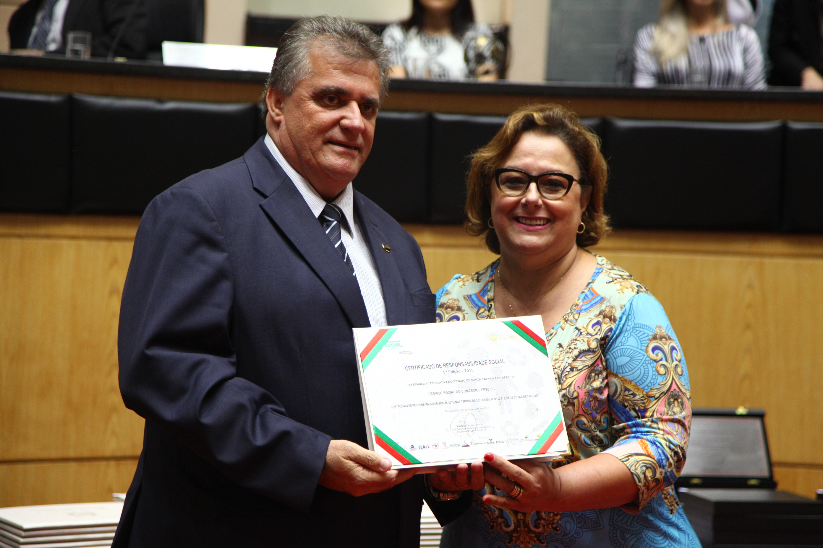 Sessão Especial de Certificação de Responsabilidade Social.