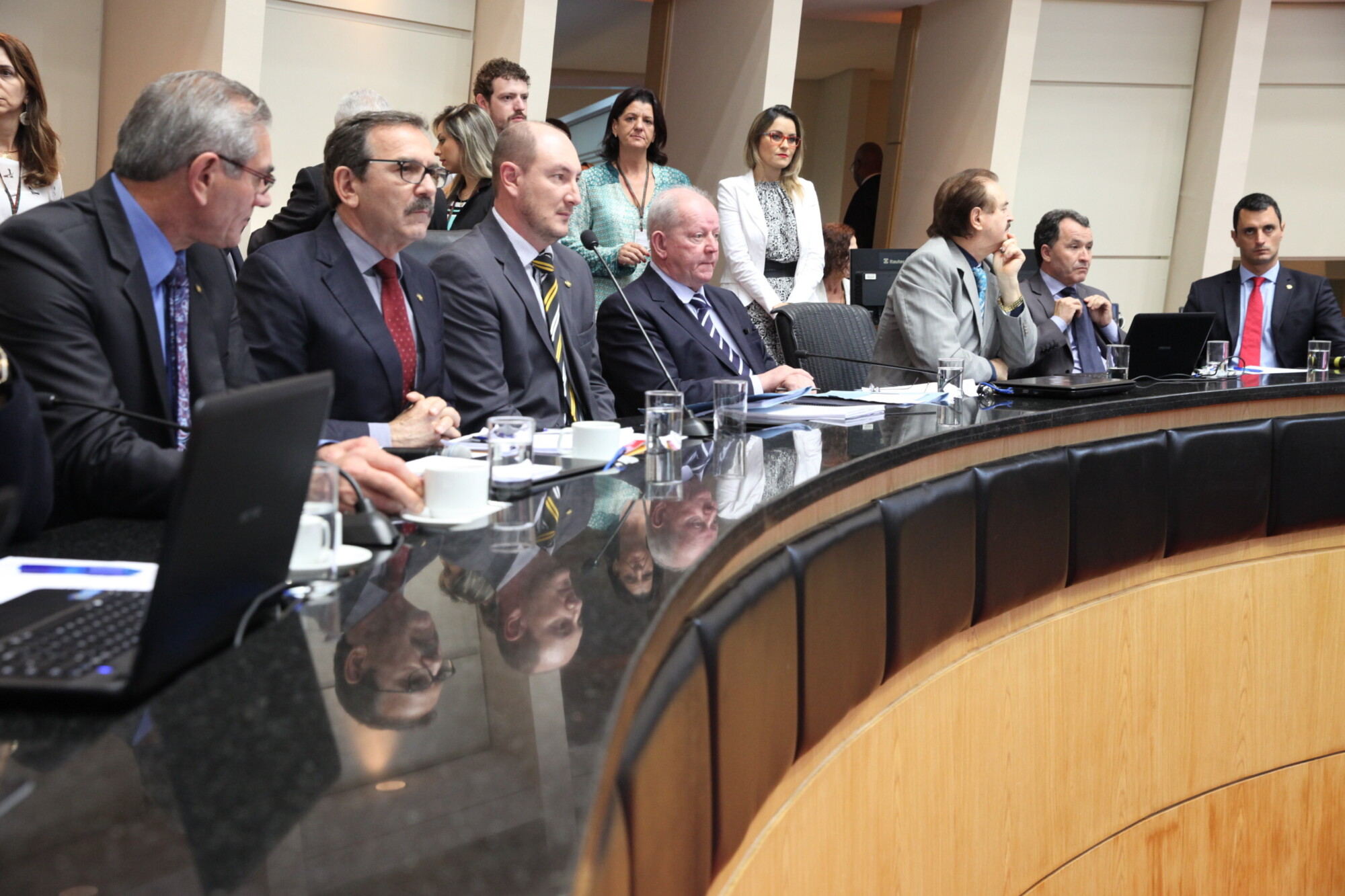 Reunião conjunta das Comissões de Constituição e Justiça, Finanças e Tributação e de Trabalho, Administração e Serviço Público foi realizada no plenár