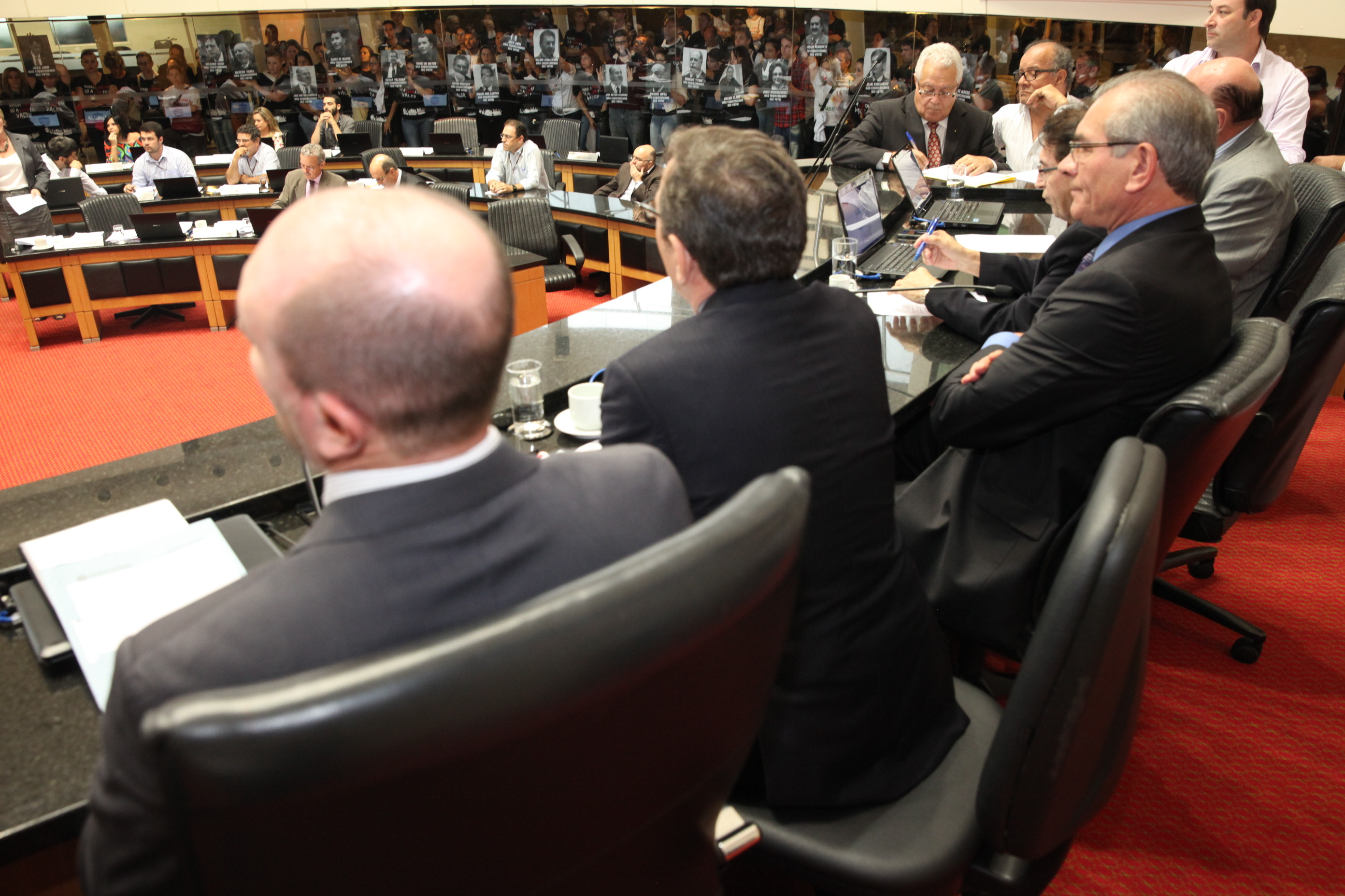 Reunião Conjunta - CCJ/Finanças/Trabalho. Foto: Fábio Queiroz / Agência AL