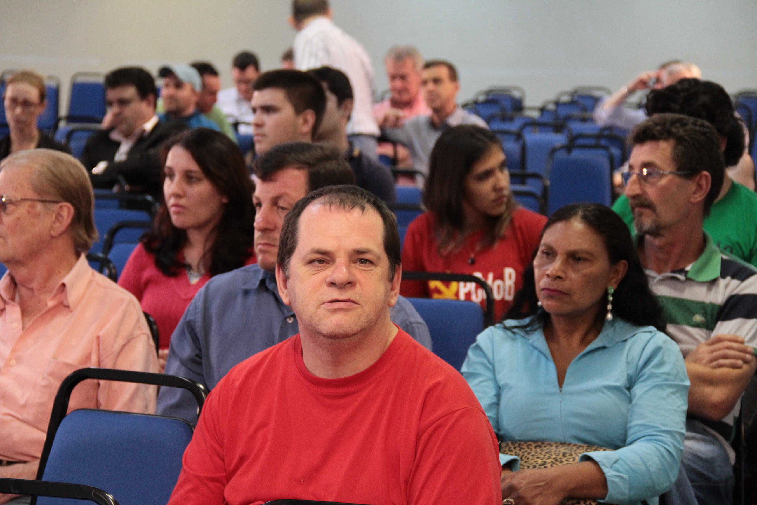 Audiência Pública debate a modernização do Aeroporto Serafin Enoss Bertaso de Chapecó. Foto: Miriam Zome/Agência AL