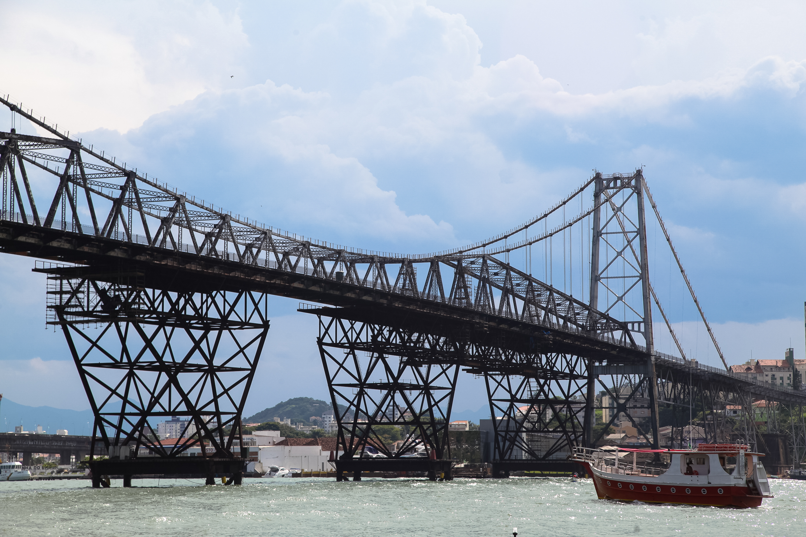 Ponte Hercílio Luz. Foto: Miriam Zomer/Agência AL