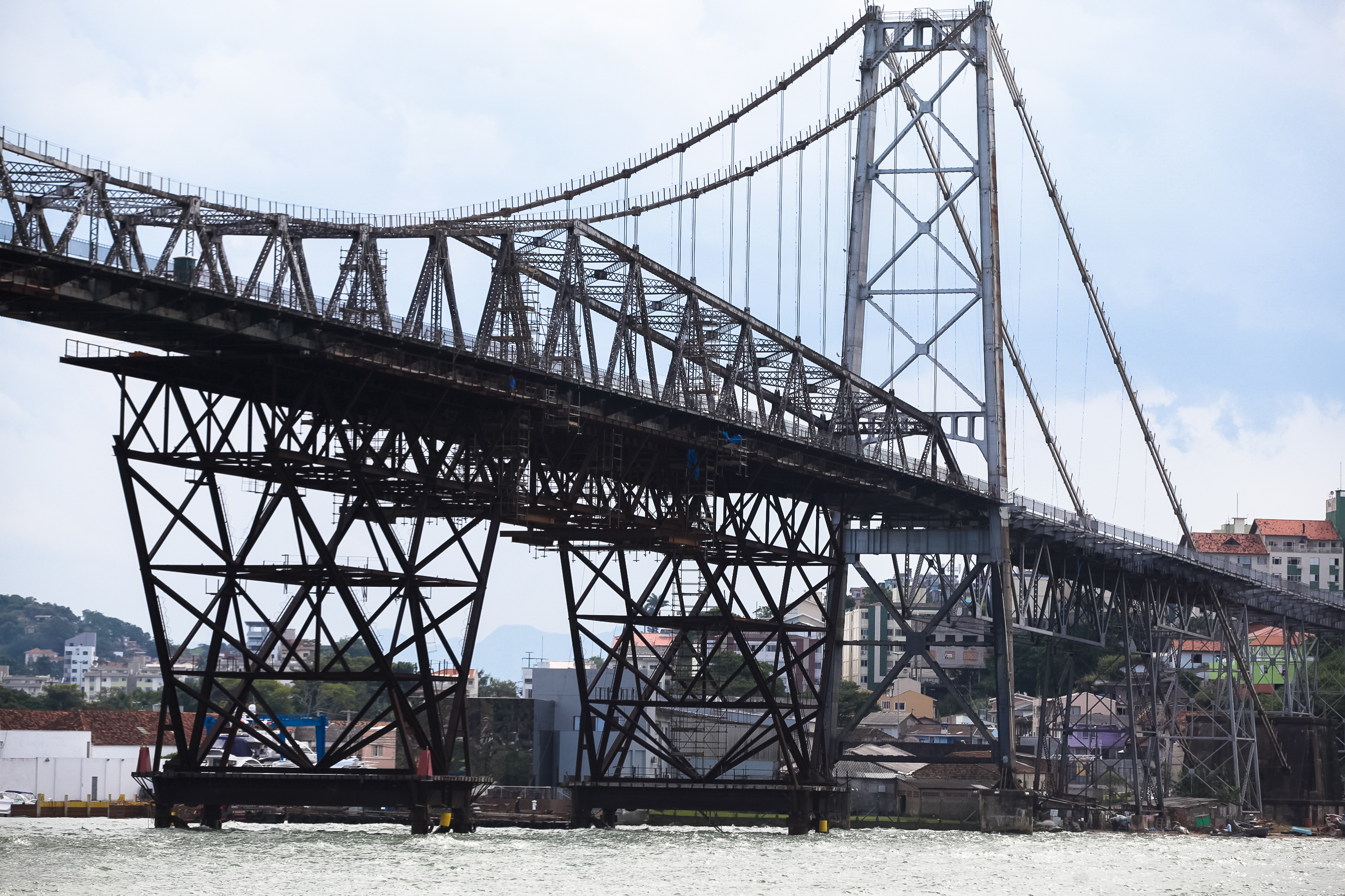 Ponte Hercílio Luz. Foto: Miriam Zomer/Agência AL
