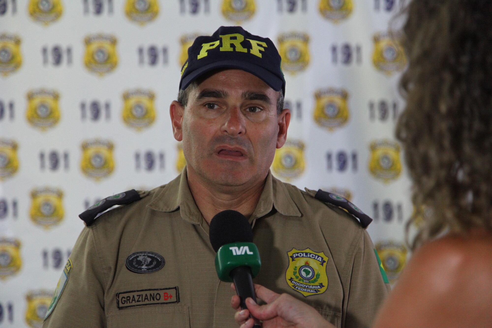 Luiz Graziano, chefe de comunicação da Polícia Rodoviária Federal em Santa Catarina