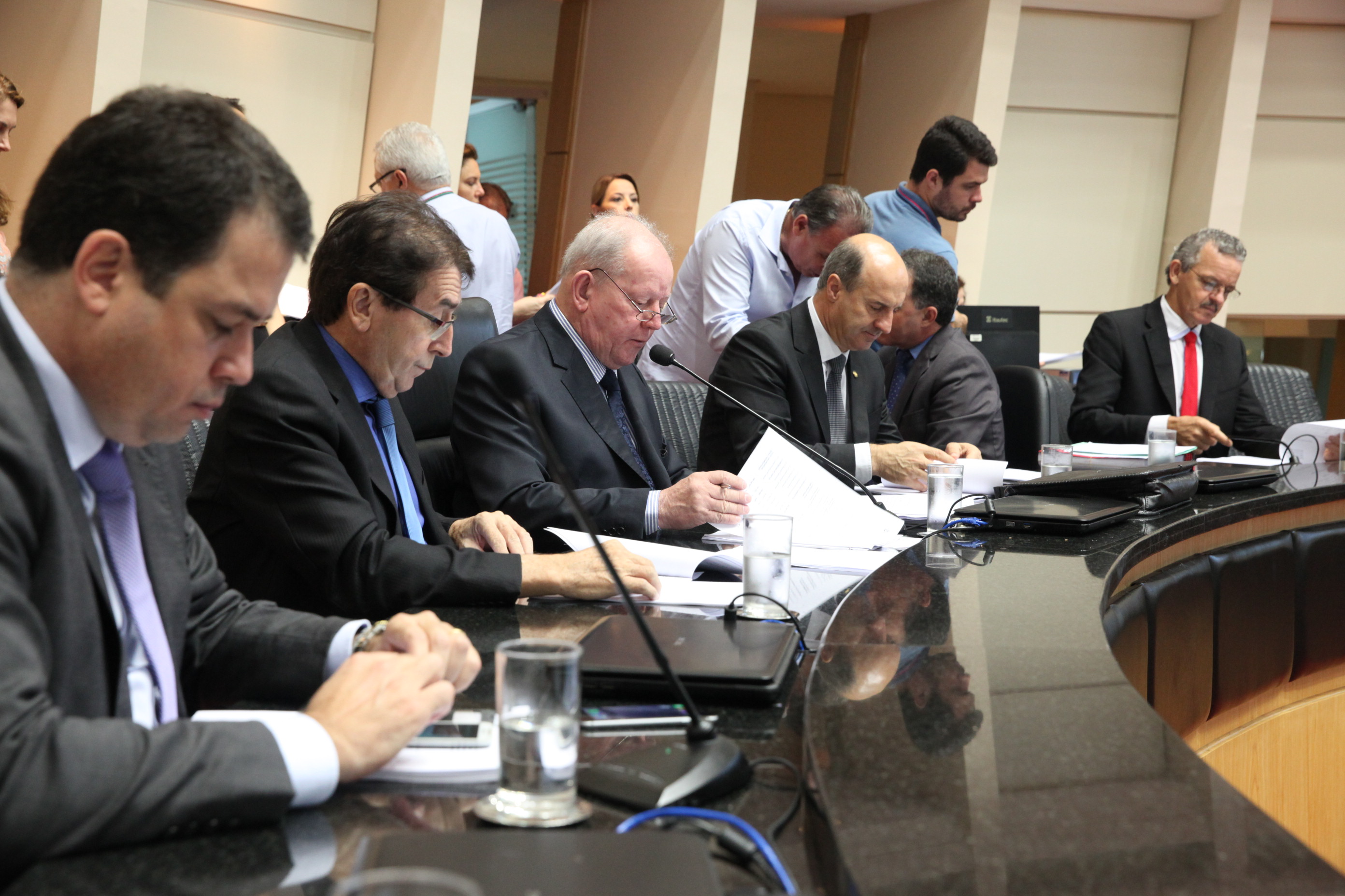 Reunião da Comissão de Finanças. Foto: Eduardo Guedes de Oliveira / Agência AL