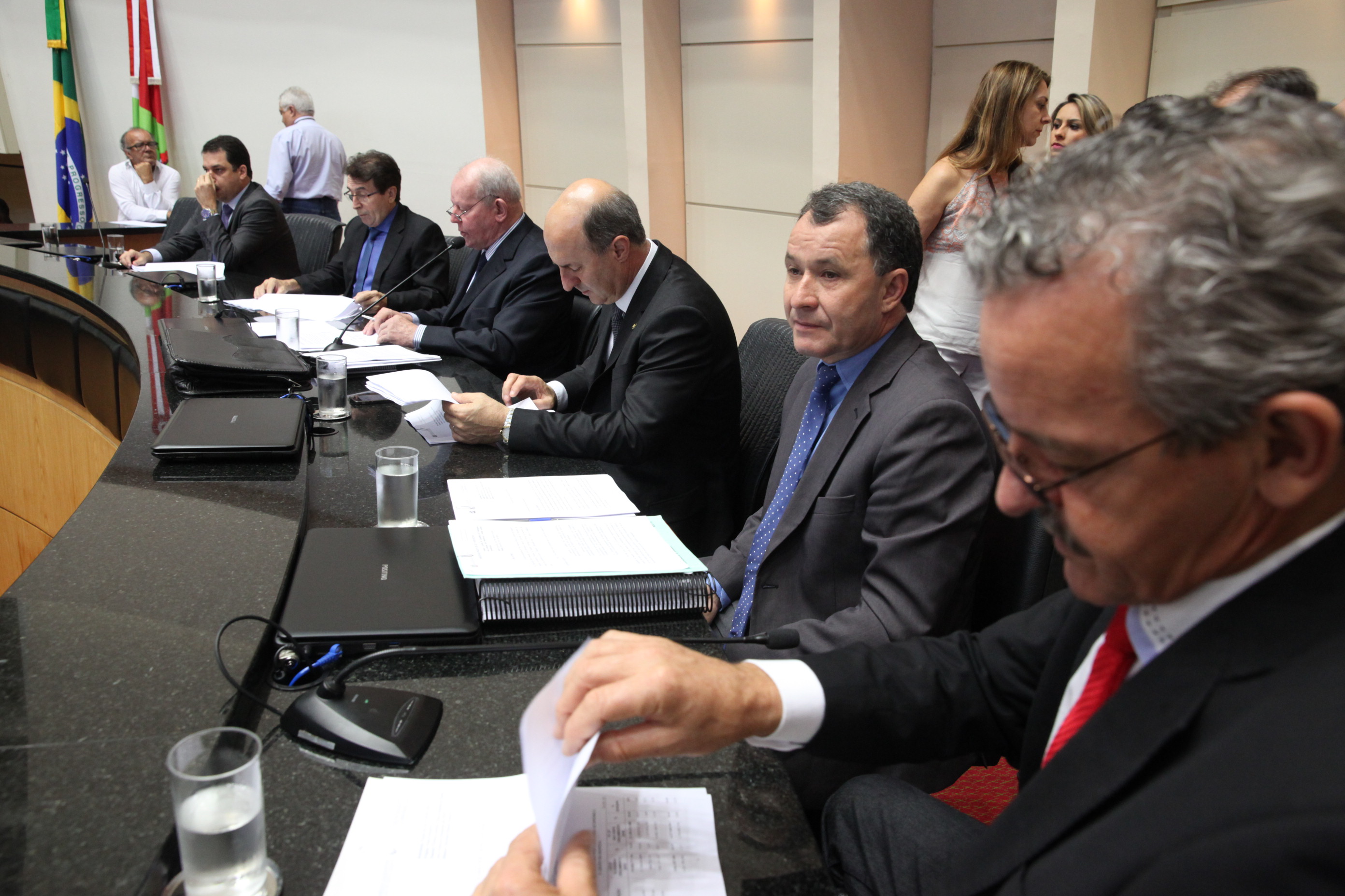 Reunião da Comissão de Finanças. Foto: Eduardo Guedes de Oliveira / Agência AL