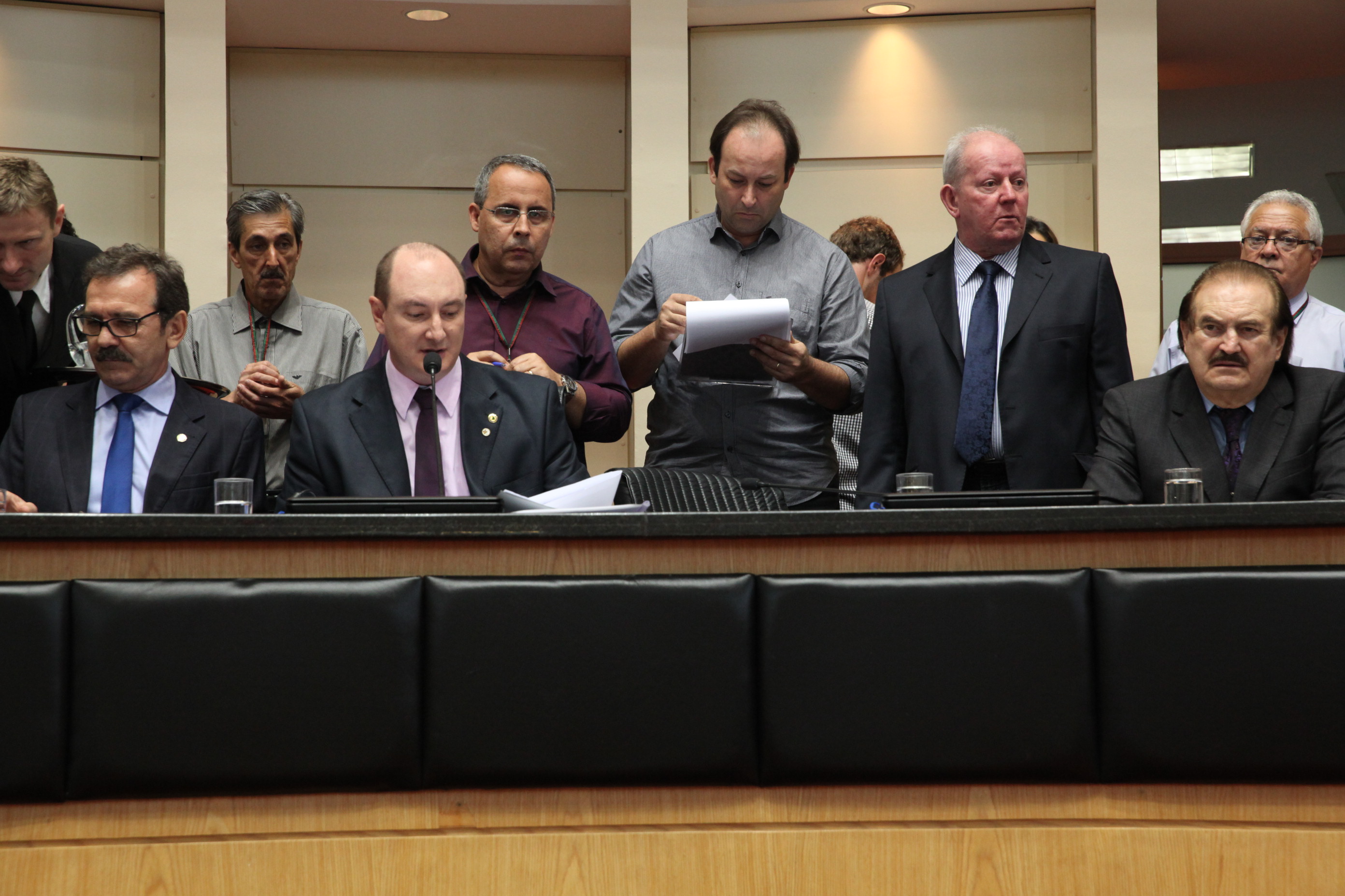 Reunião Conjunta das Comissões de Constituição e Justiça, Trabalho e Finanças. Foto: Eduardo Guedes de Oliveira / Agência AL