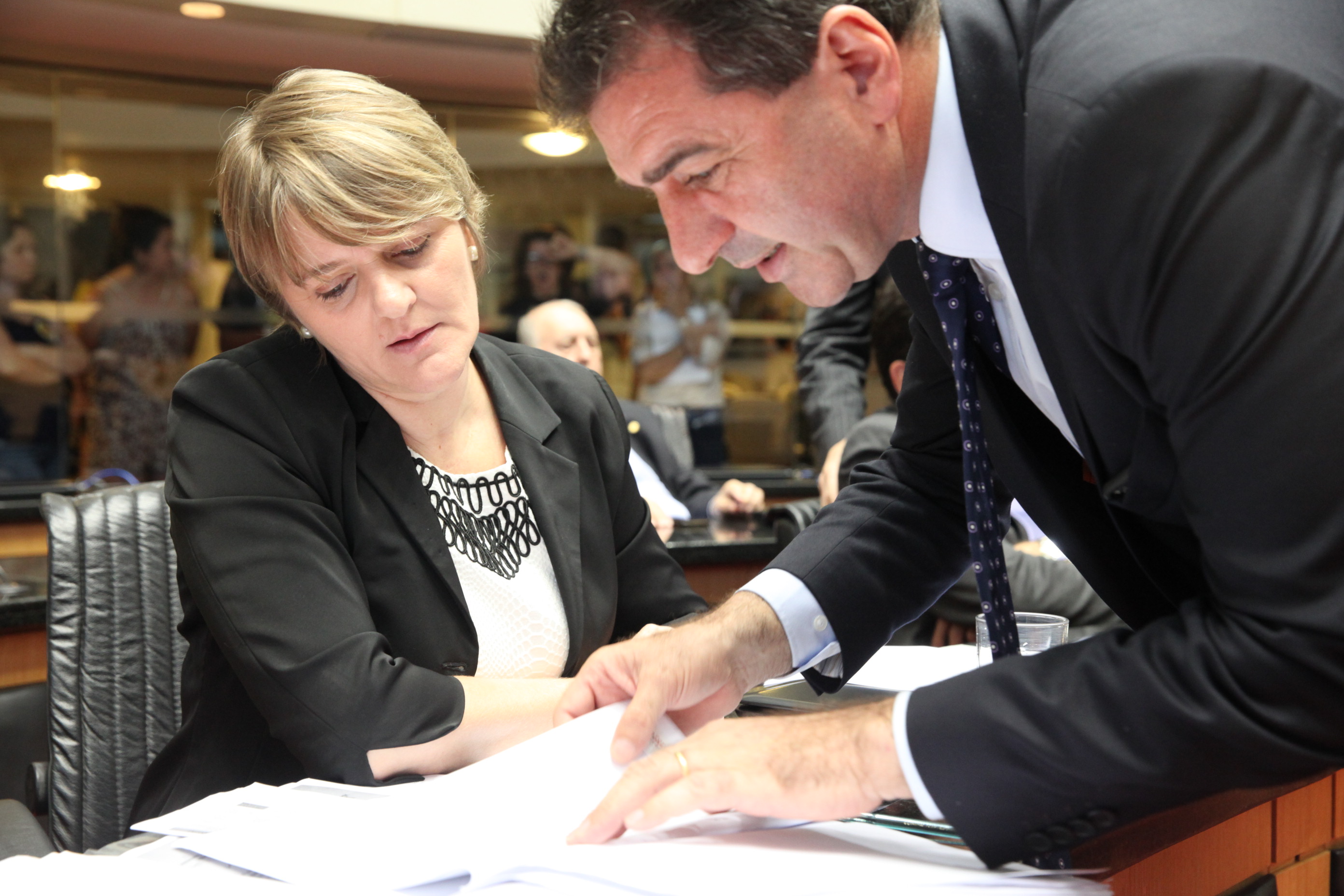 Reunião Conjunta das Comissões de Constituição e Justiça, Trabalho e Finanças. Foto: Fábio Queiroz / Agência AL