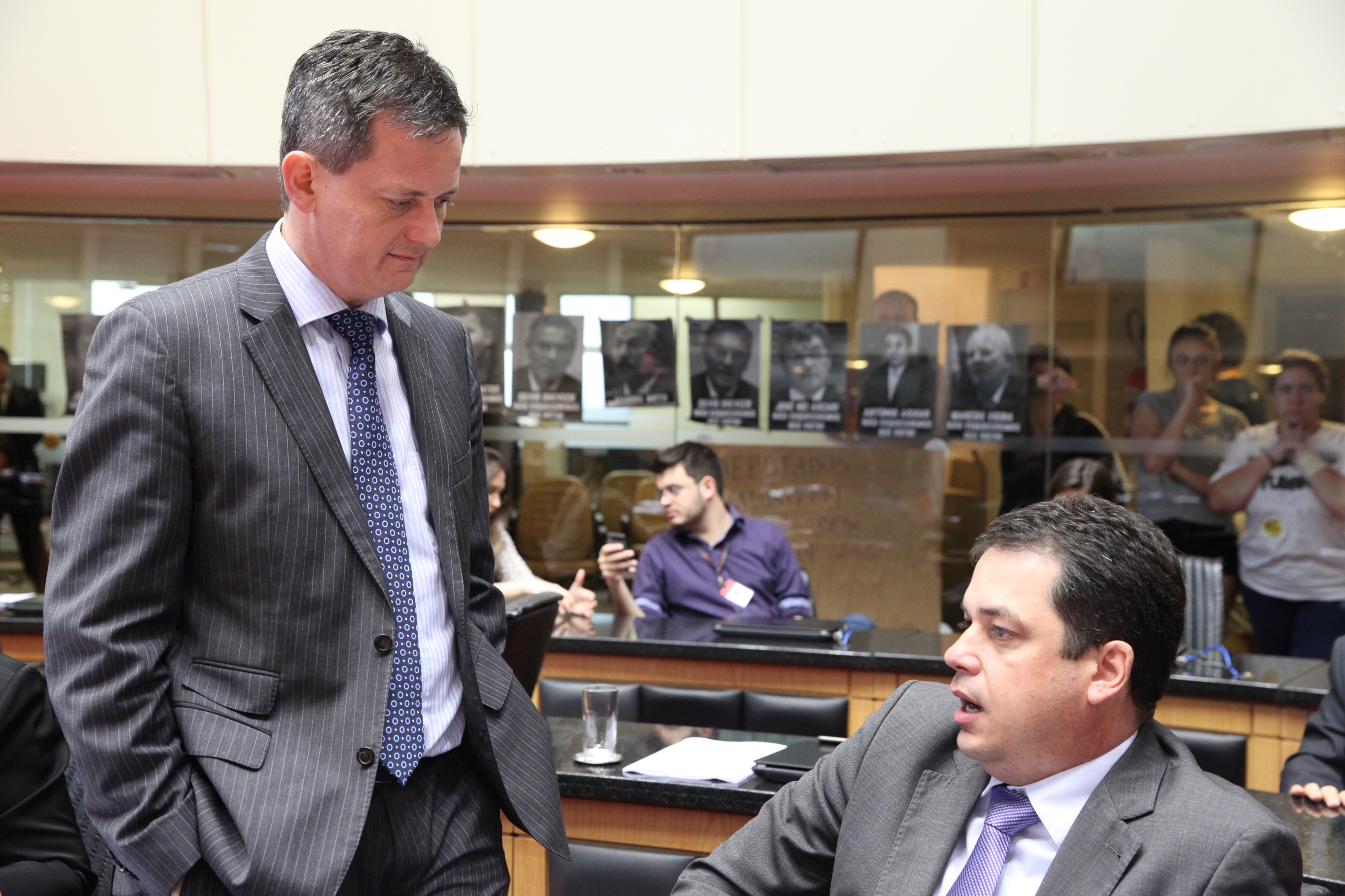 Reunião Conjunta das Comissões de Constituição e Justiça, Trabalho e Finanças. Foto: Fábio Queiroz / Agência AL