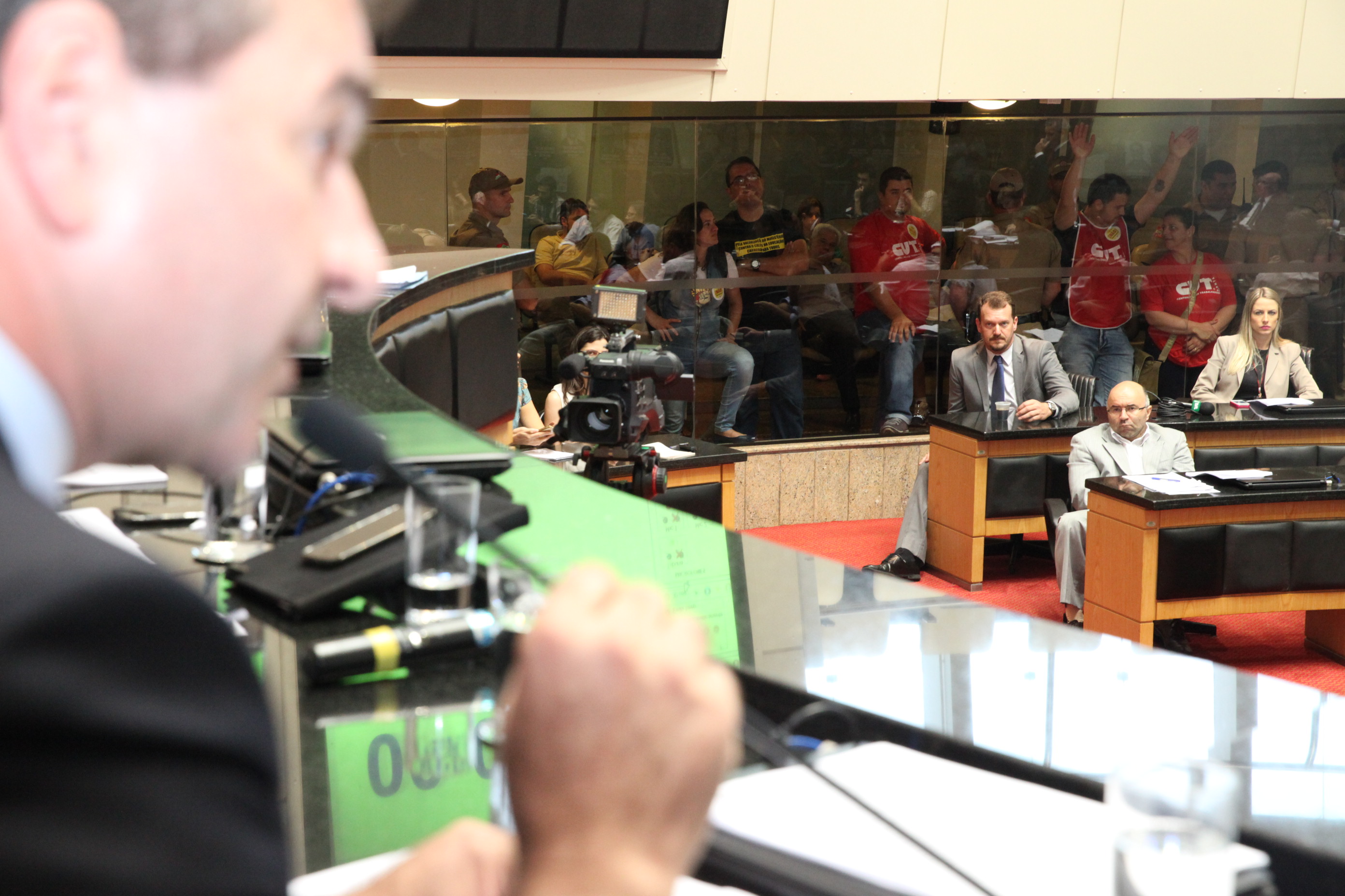 Reunião Conjunta das Comissões de Constituição e Justiça, Trabalho e Finanças. Foto: Fábio Queiroz / Agência AL