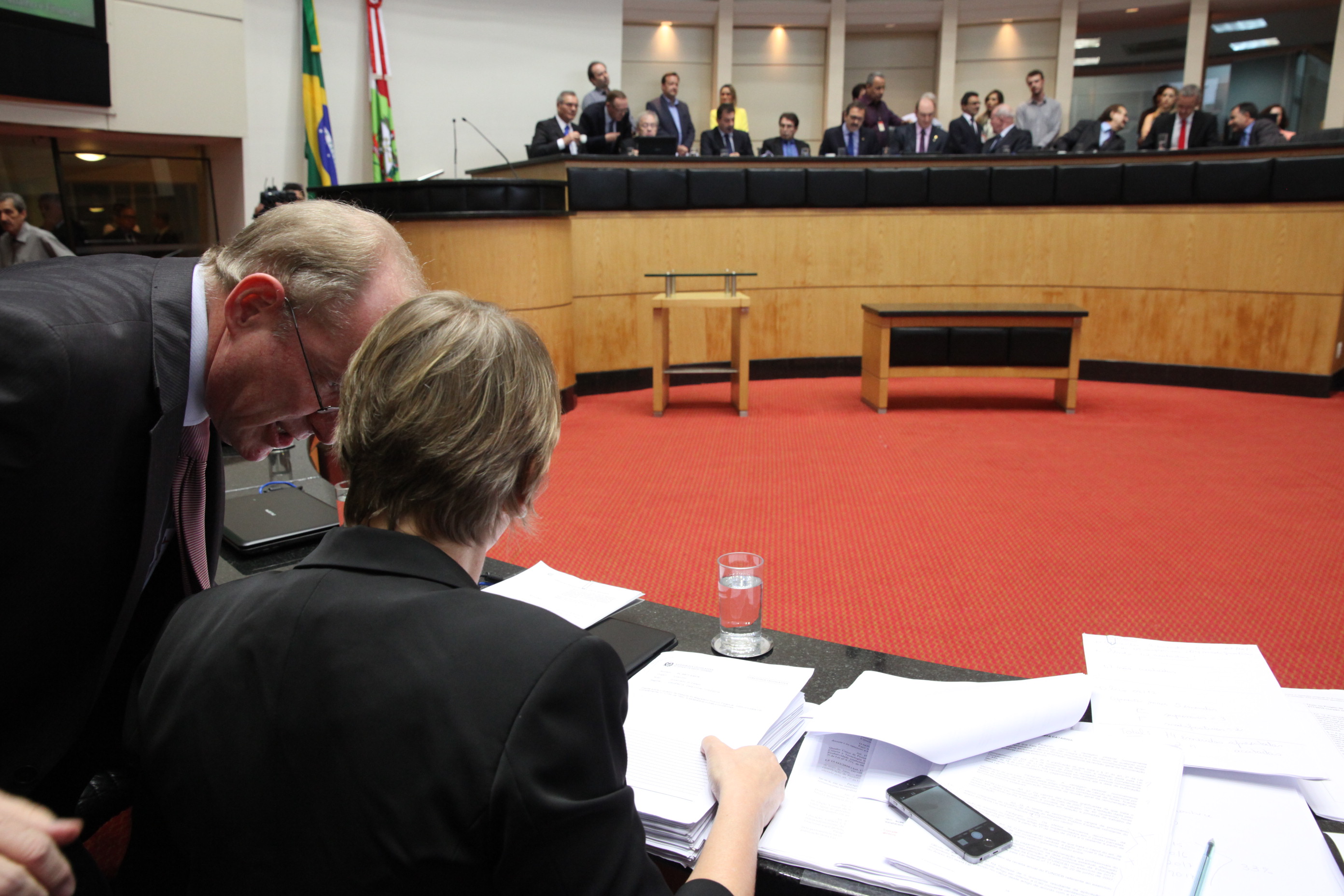 Reunião Conjunta das Comissões de Constituição e Justiça, Trabalho e Finanças. Foto: Eduardo Guedes de Oliveira / Agência AL