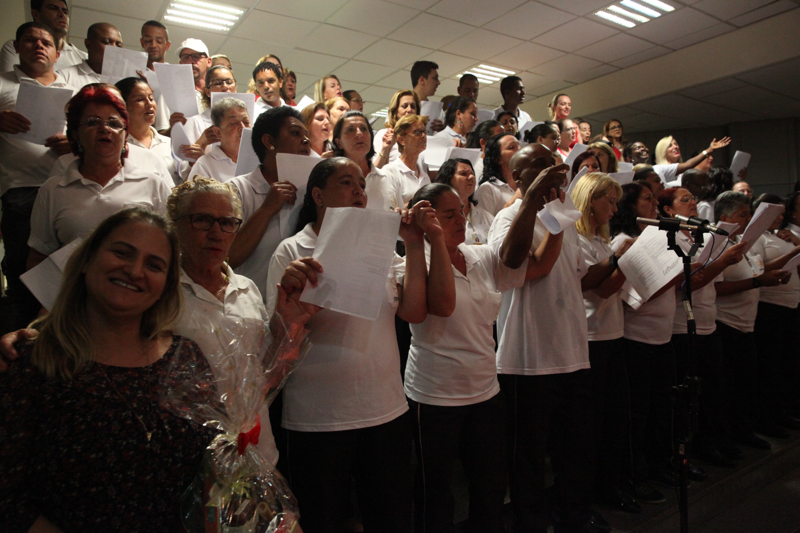 Apresentação de Natal - Coral Alesc. Foto: Eduardo Guedes de Oliveira/Agência AL