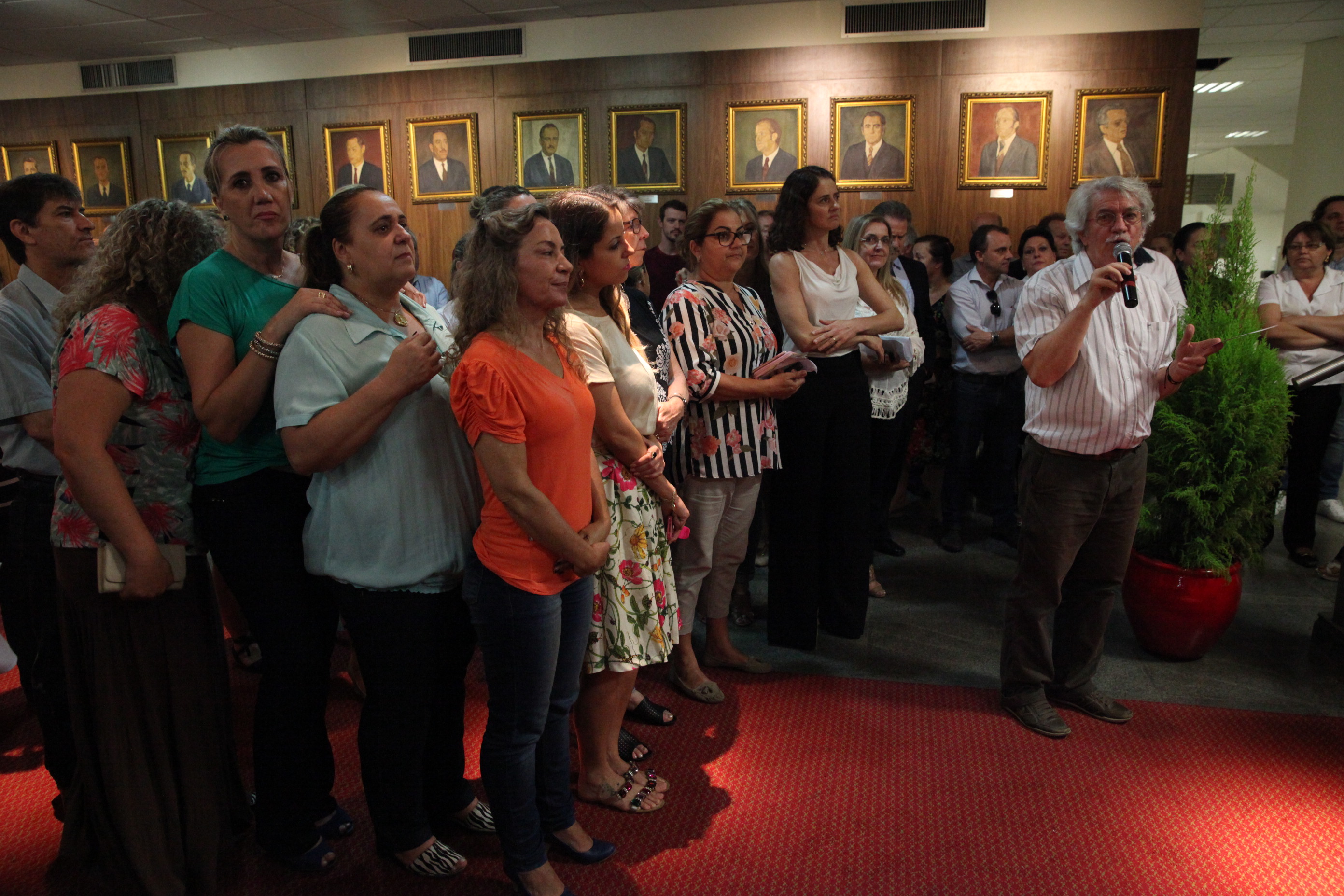 Apresentação de Natal - Coral Alesc. Foto: Eduardo Guedes de Oliveira/Agência AL