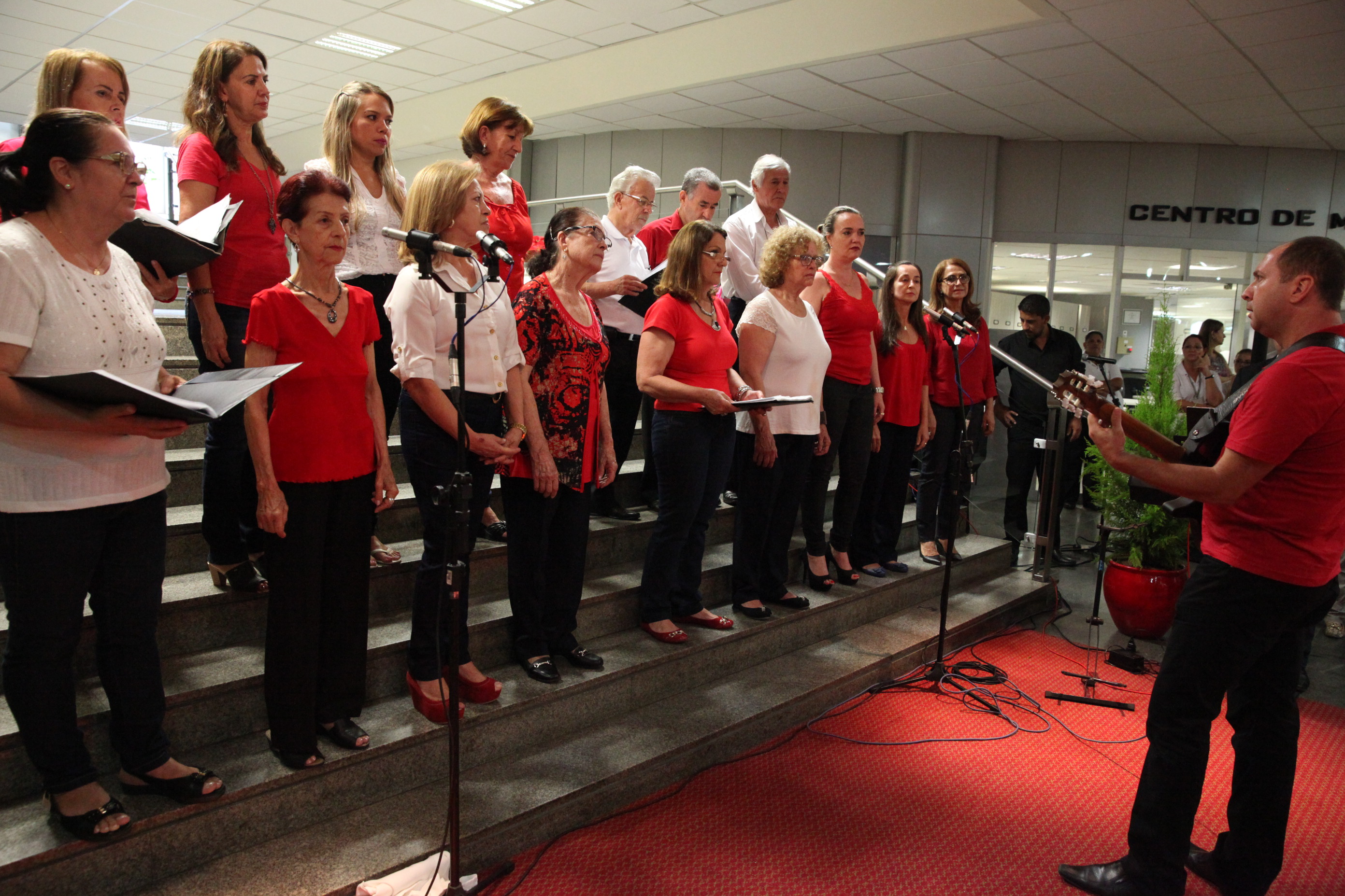 Apresentação de Natal - Coral Alesc. Foto: Eduardo Guedes de Oliveira/Agência AL