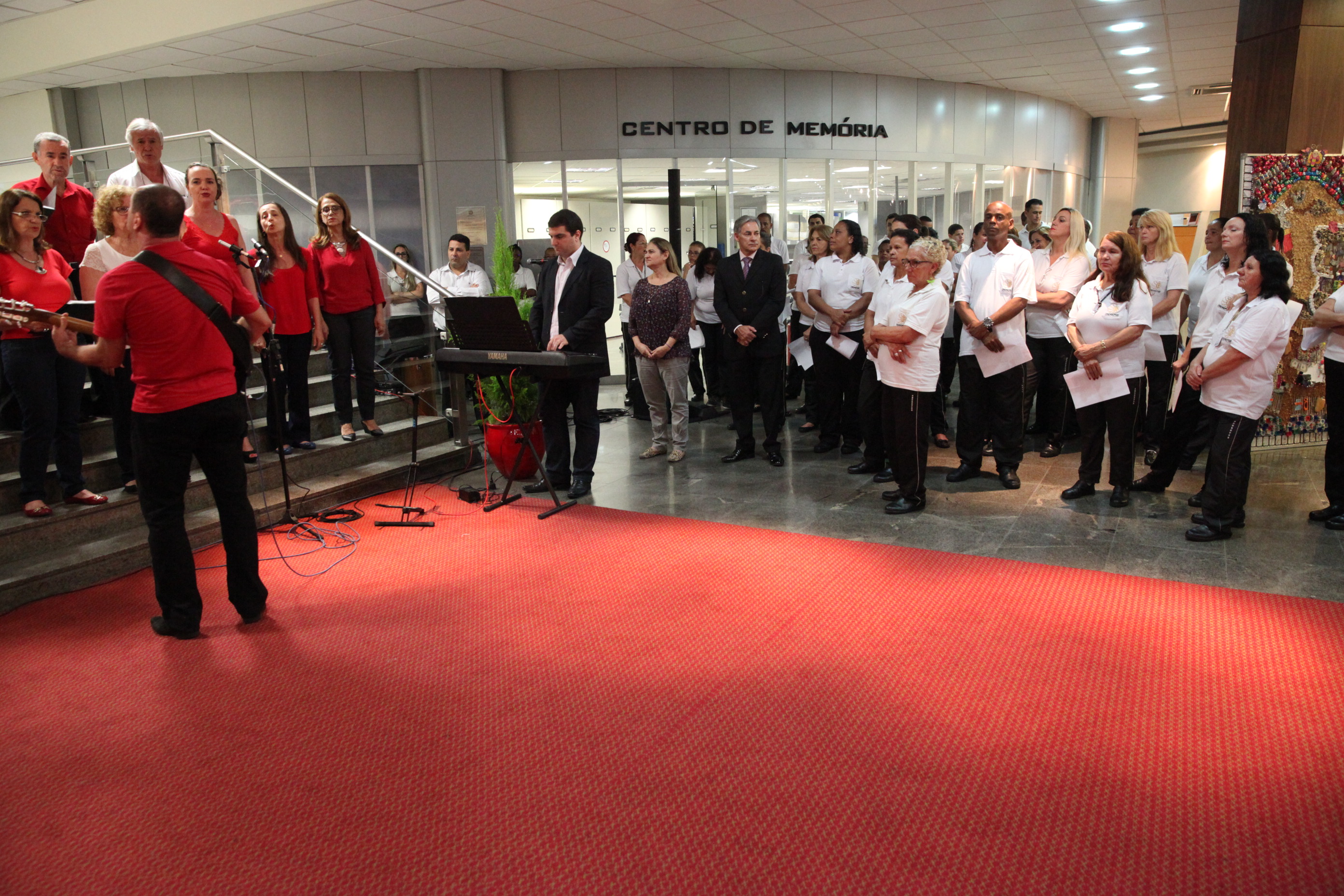 Apresentação de Natal - Coral Alesc. Foto: Eduardo Guedes de Oliveira/Agência AL