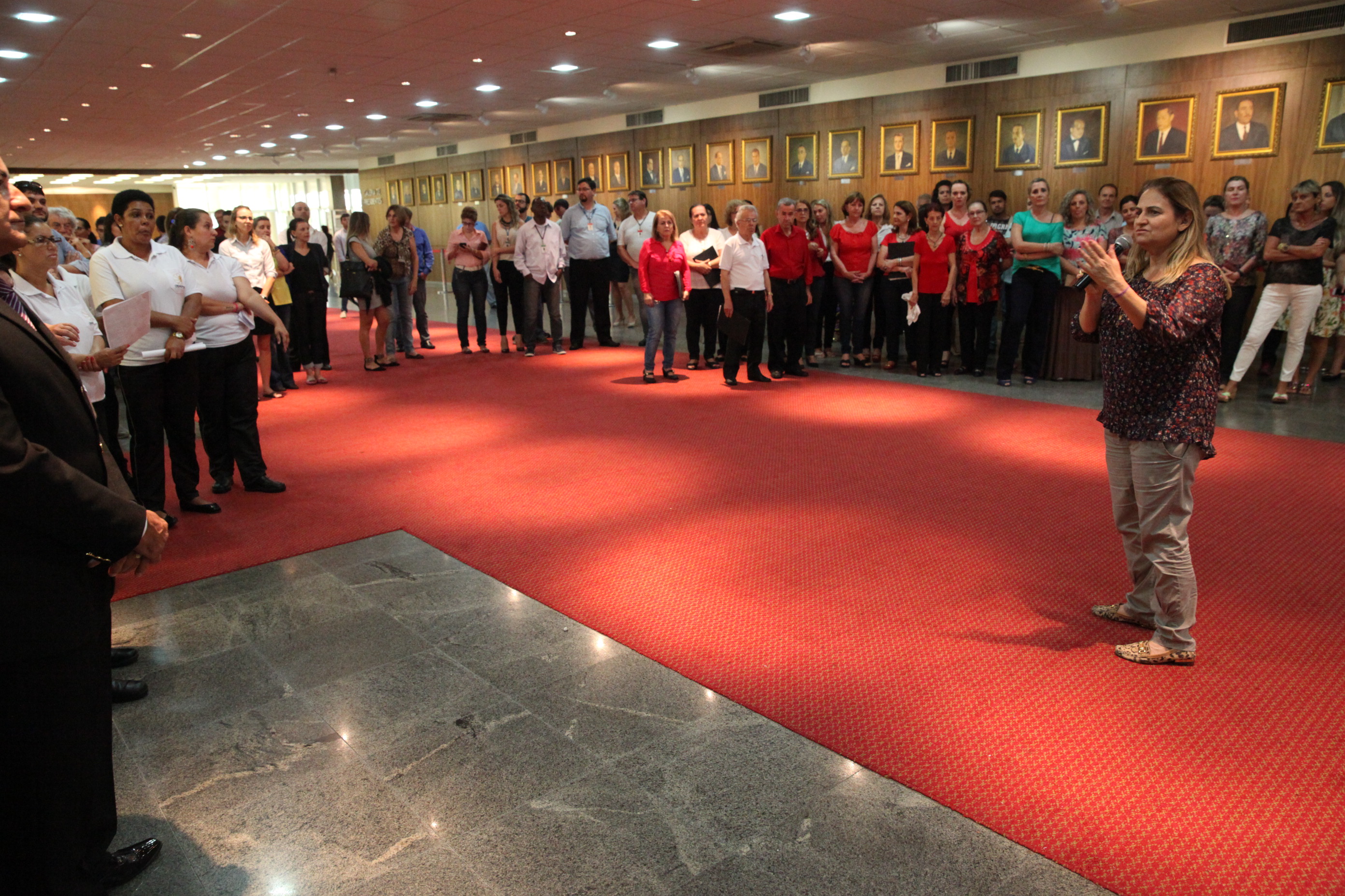 Apresentação de Natal - Coral Alesc. Foto: Eduardo Guedes de Oliveira/Agência AL