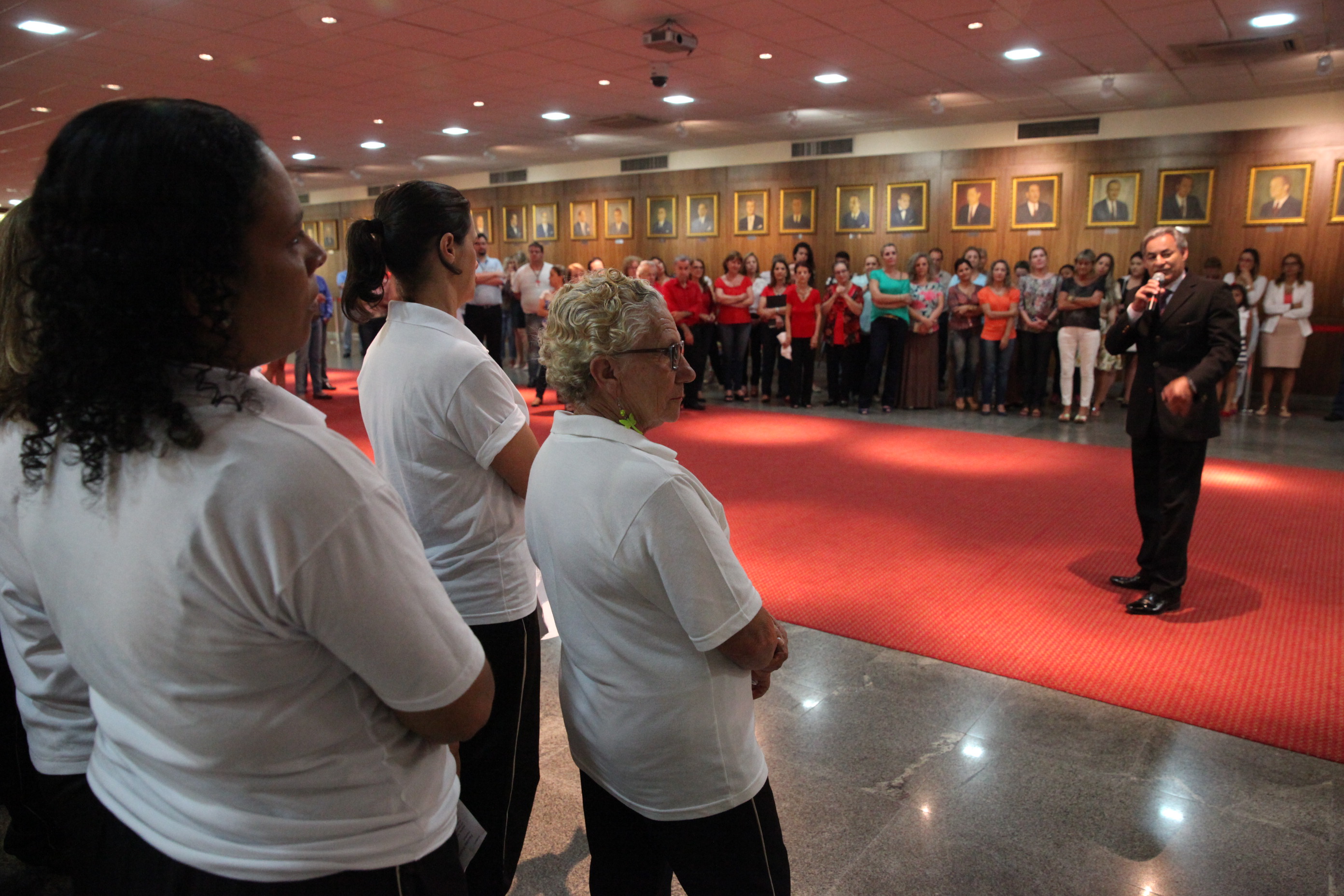 Apresentação de Natal - Coral Alesc. Foto: Eduardo Guedes de Oliveira/Agência AL