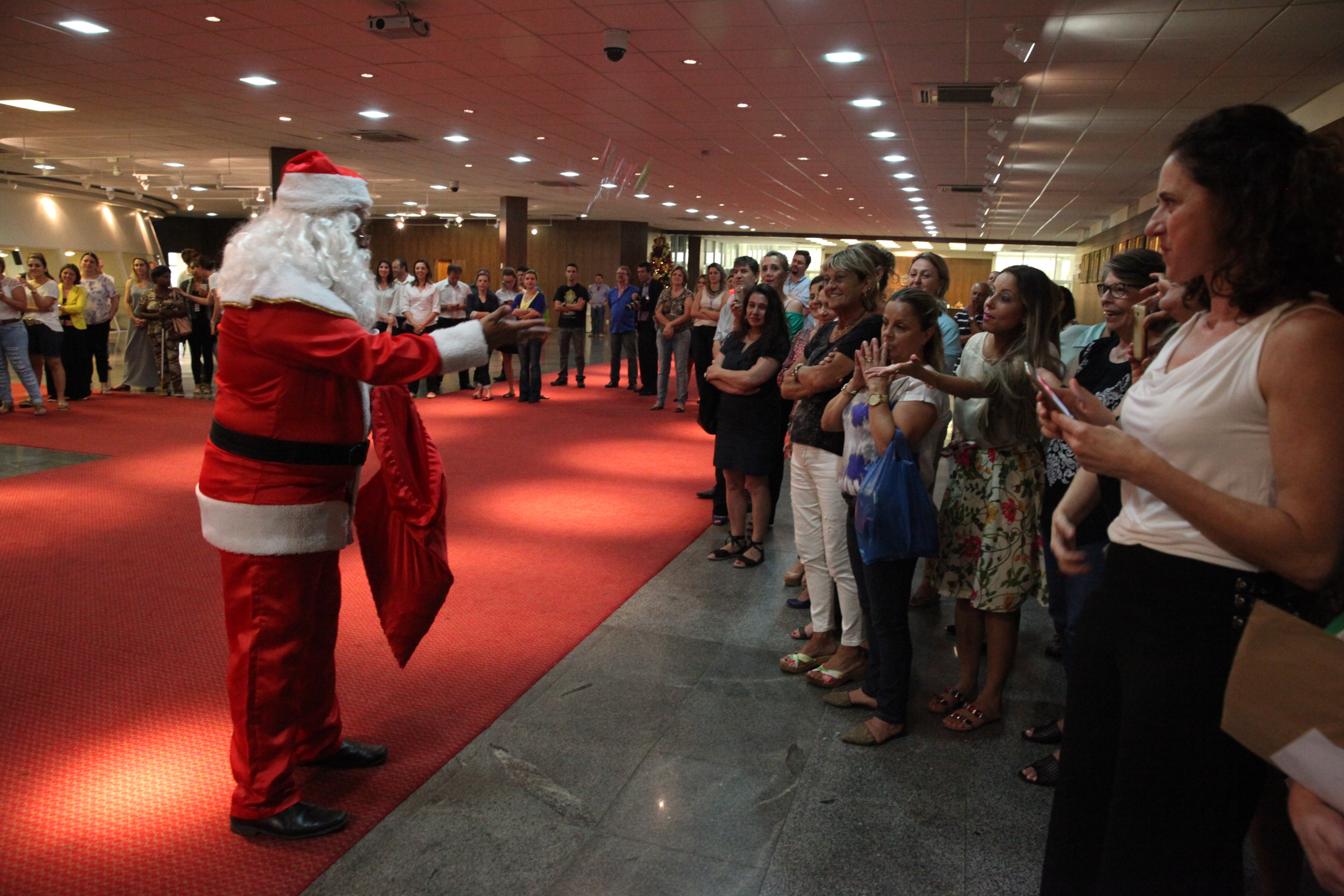 Apresentação de Natal - Coral Alesc. Foto: Eduardo Guedes de Oliveira/Agência AL
