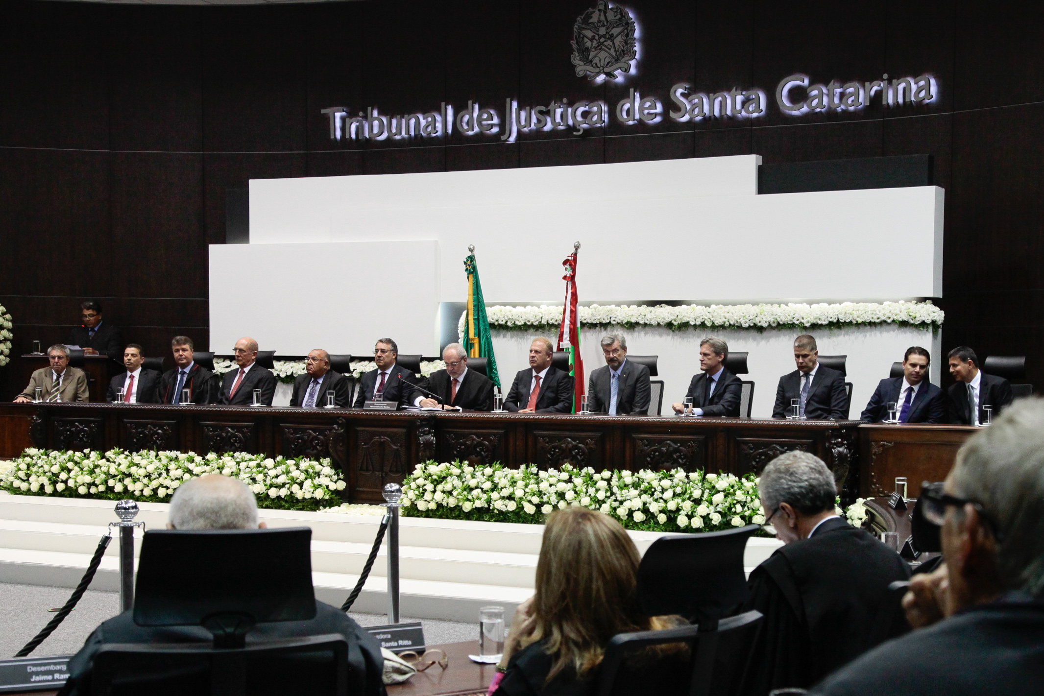 Desembargador José Antônio Torres Marques assume a presidência do Tribunal de Justiça de Santa Catarina.