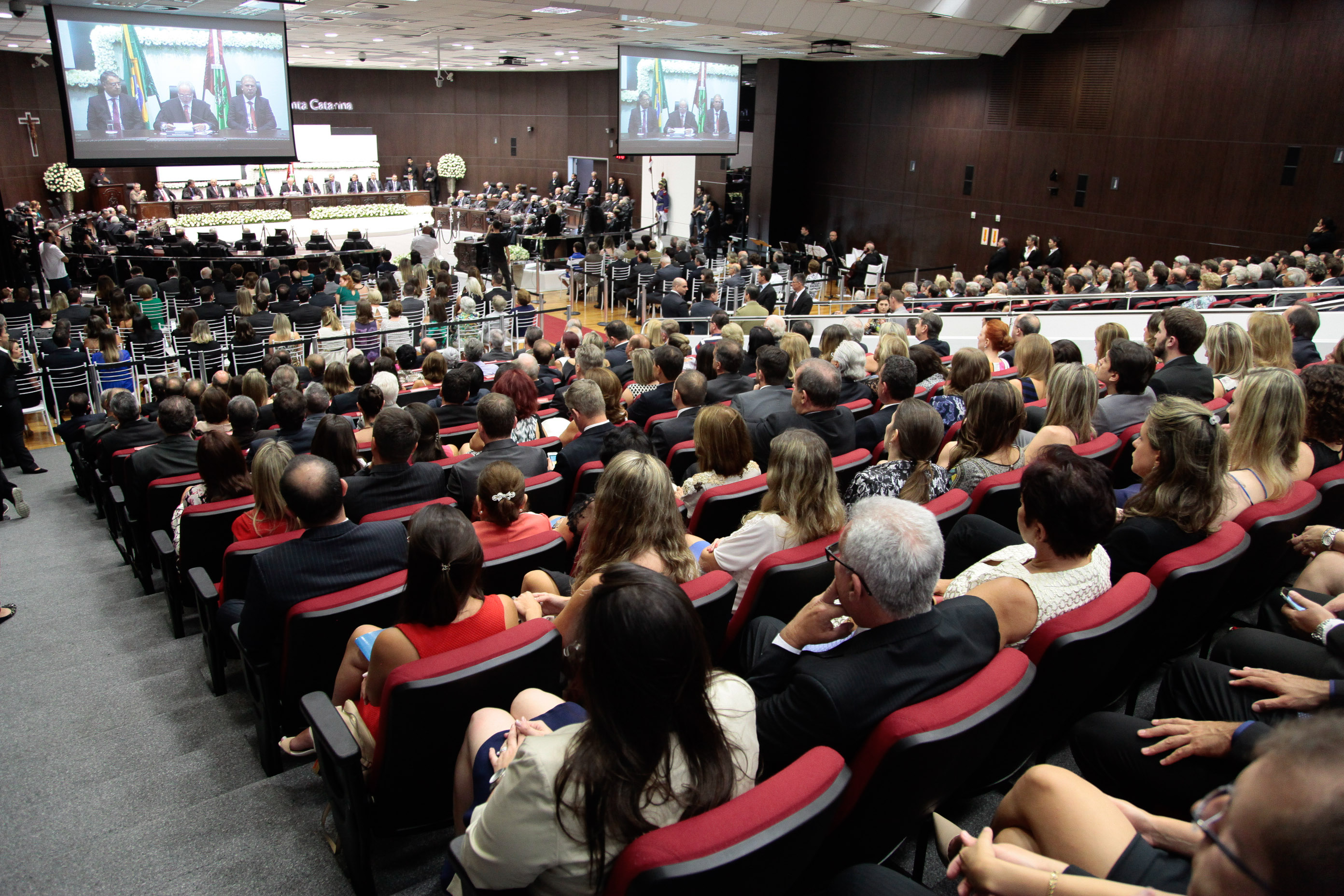 Desembargador José Antônio Torres Marques assume a presidência do Tribunal de Justiça de Santa Catarina.