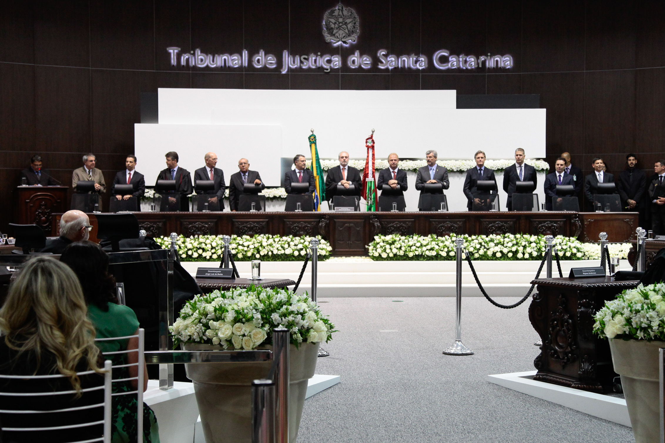 Desembargador José Antônio Torres Marques assume a presidência do Tribunal de Justiça de Santa Catarina.