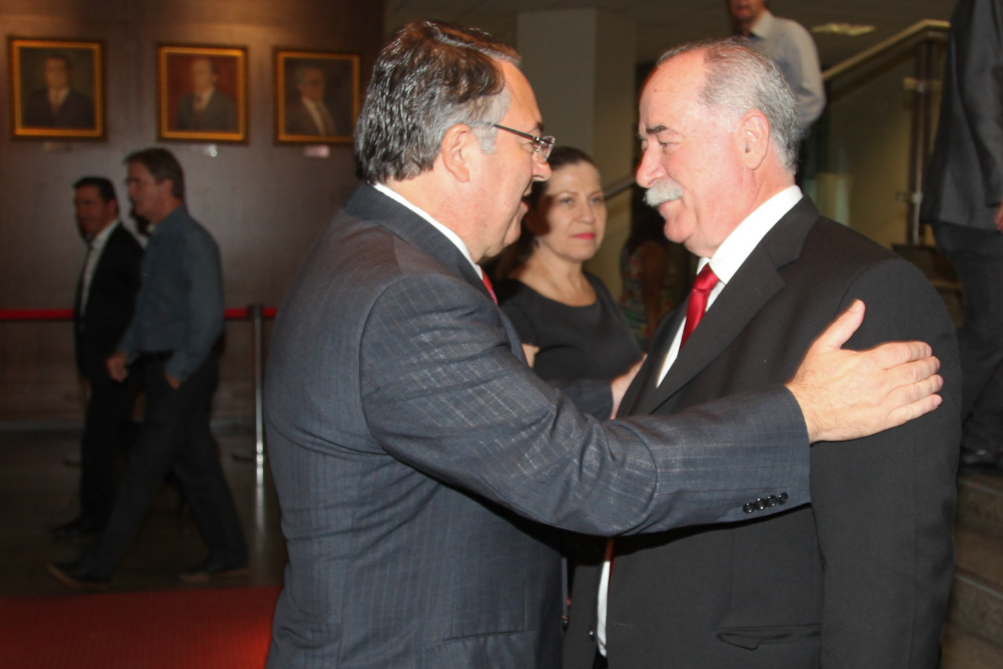 Governador do Estado de Santa Catarina João Raimundo Colombo, chega na Alesc para a Abertura dos Trabalhos da Segunda Sessão Legislativa da 18ª Legislatura.