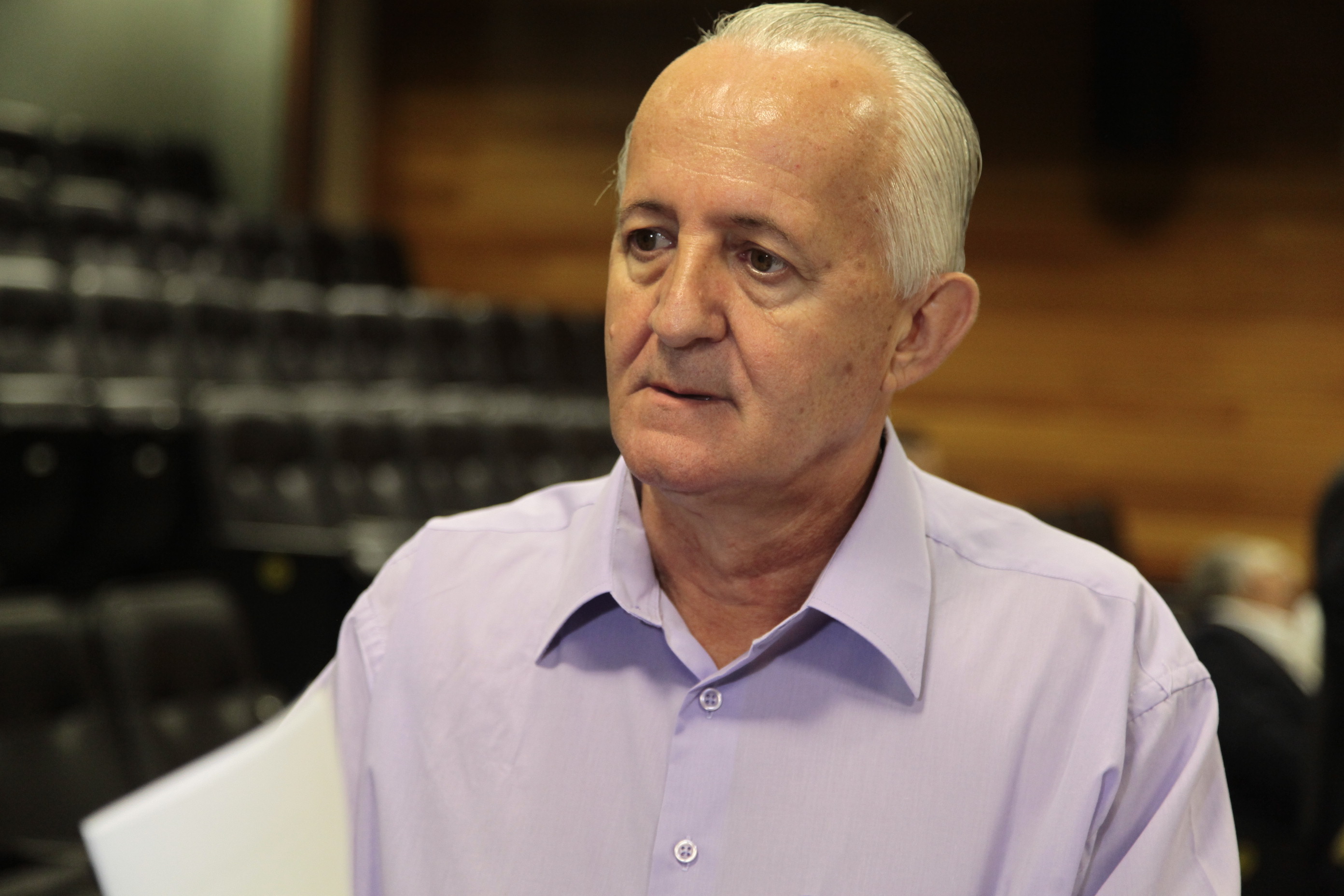 Reunião de emergência com o objetivo de debater o atual contexto da Suinocultura e do Milho no Estado de Santa Catarina. José Walter Dresch, Presidente da FETAESC.
