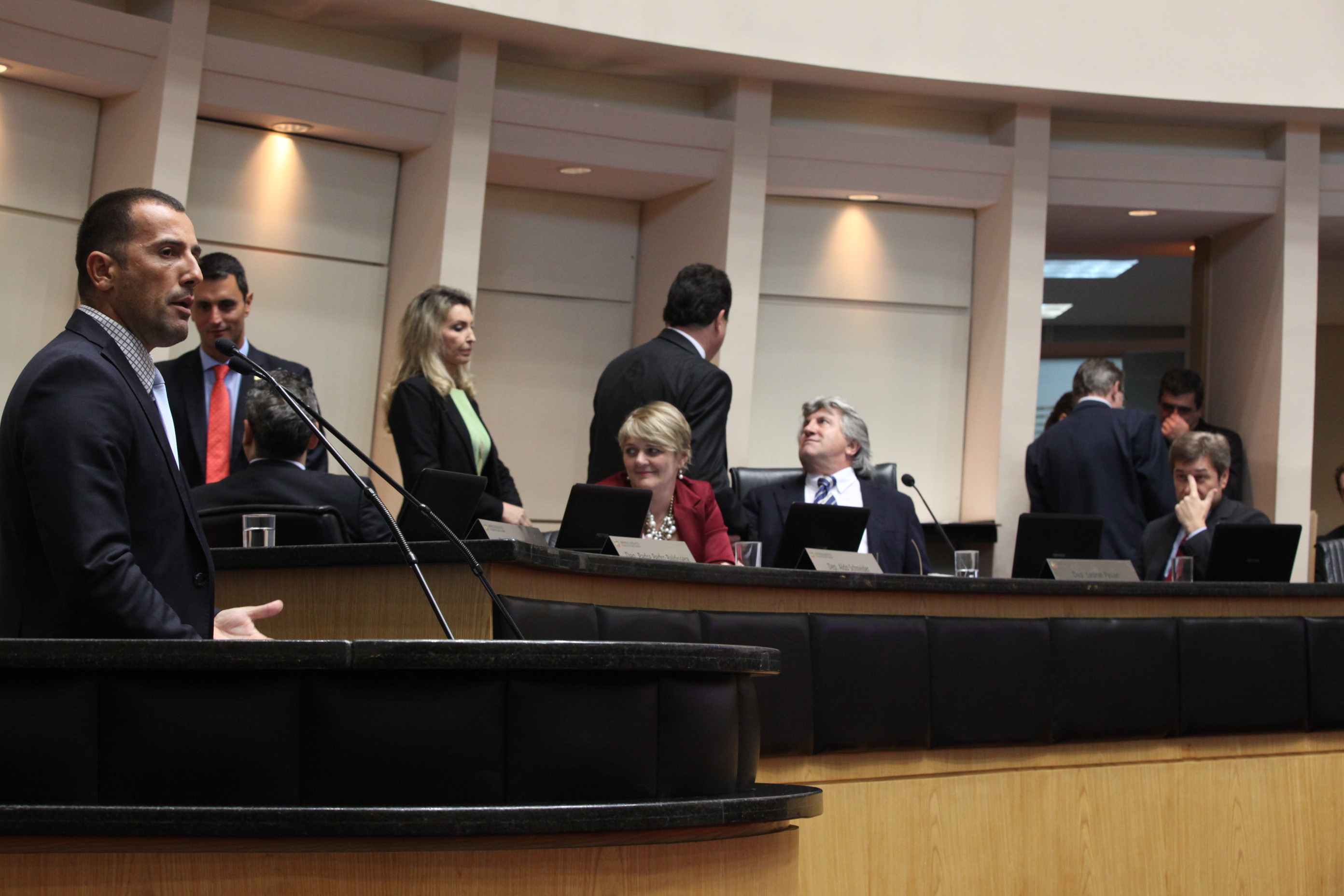 Sessão Ordinária da Assembleia Legislativa do Estado de Santa Catarina. Deputado Patrício Destro (PSB)