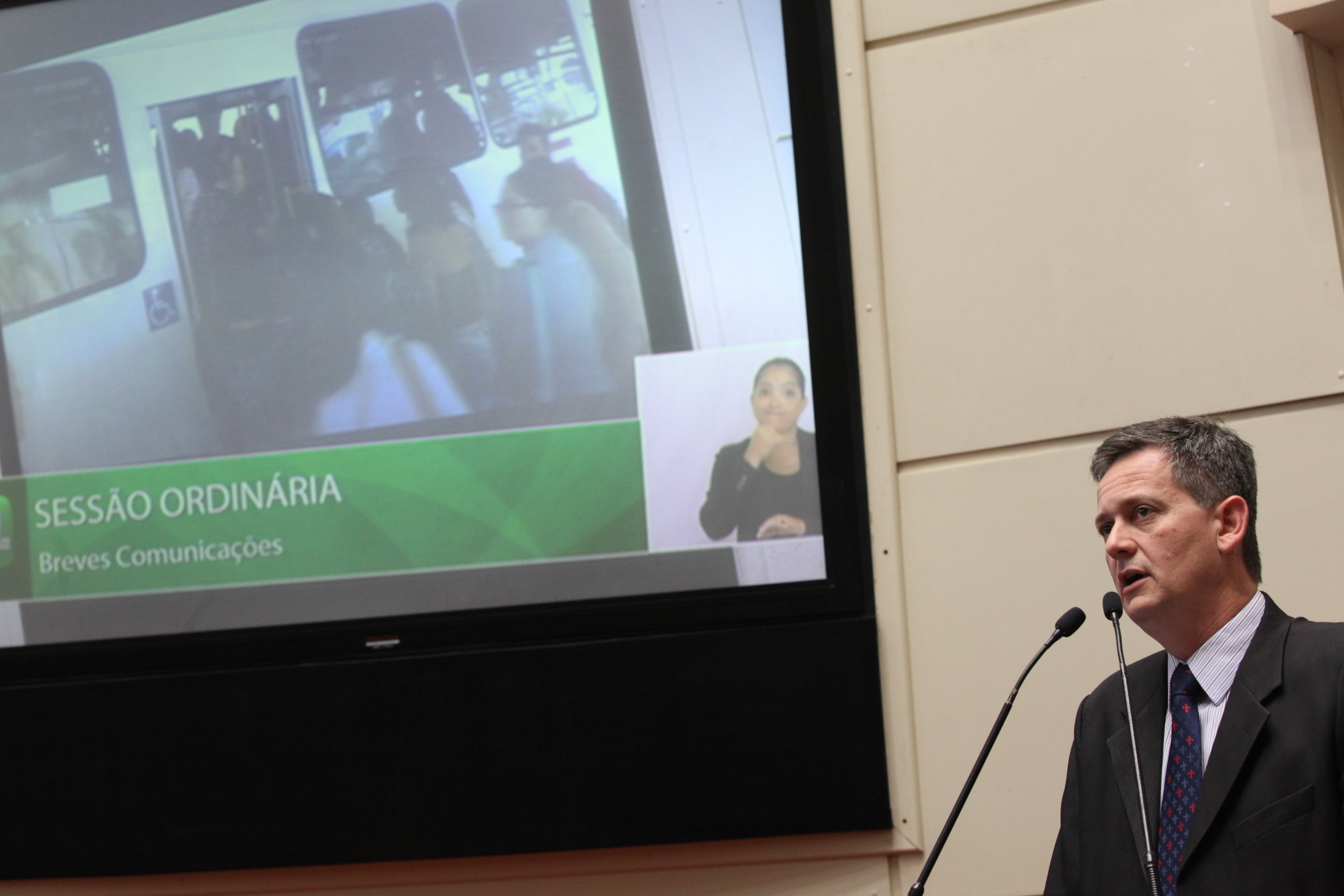 Sessão Ordinária da Assembleia Legislativa do Estado de Santa Catarina. Deputado Jean Kuhlmann (PSD)
