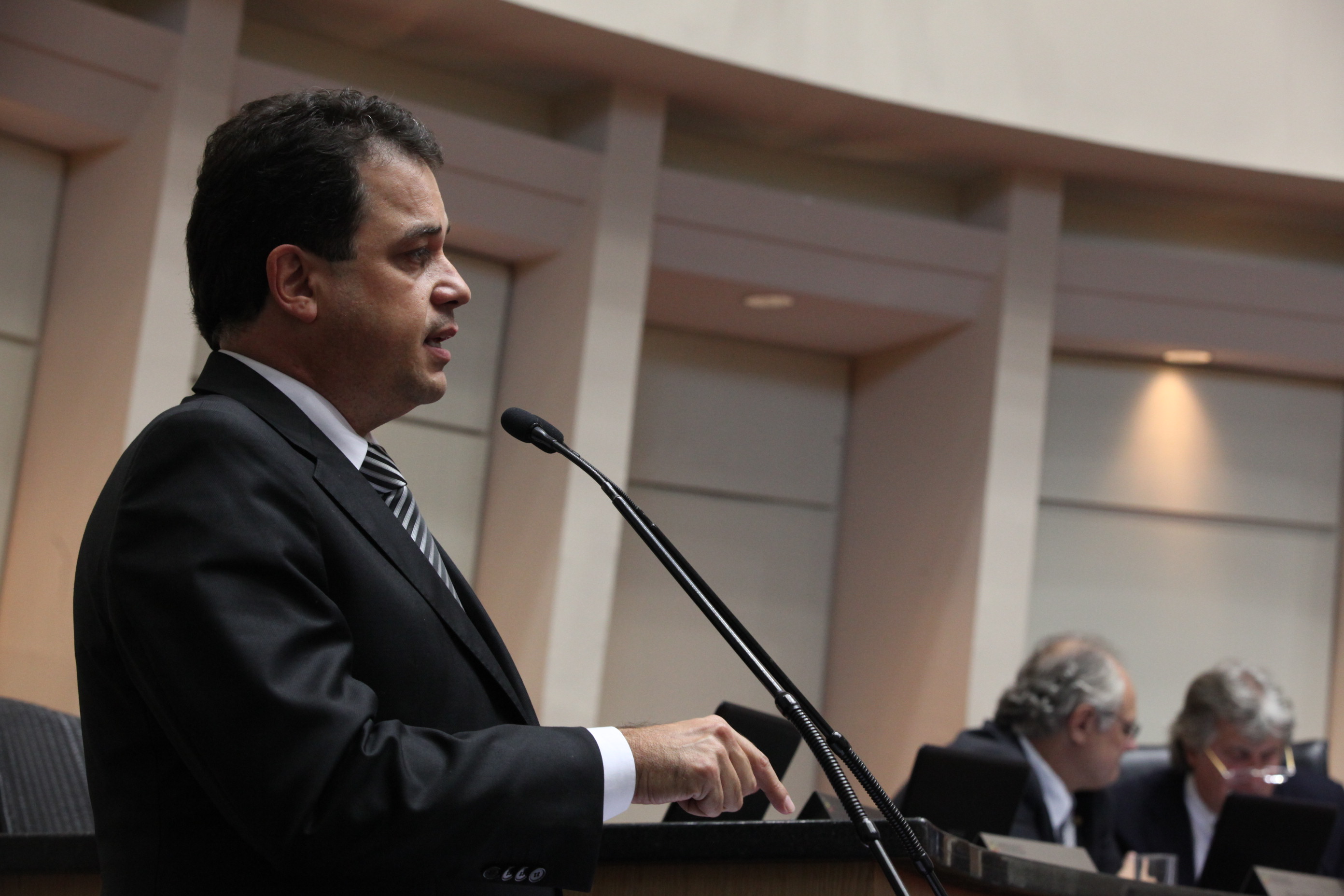 Sessão Ordinária da Assembleia Legislativa do Estado de Santa Catarina. Deputado Rodrigo Minotto (PDT)