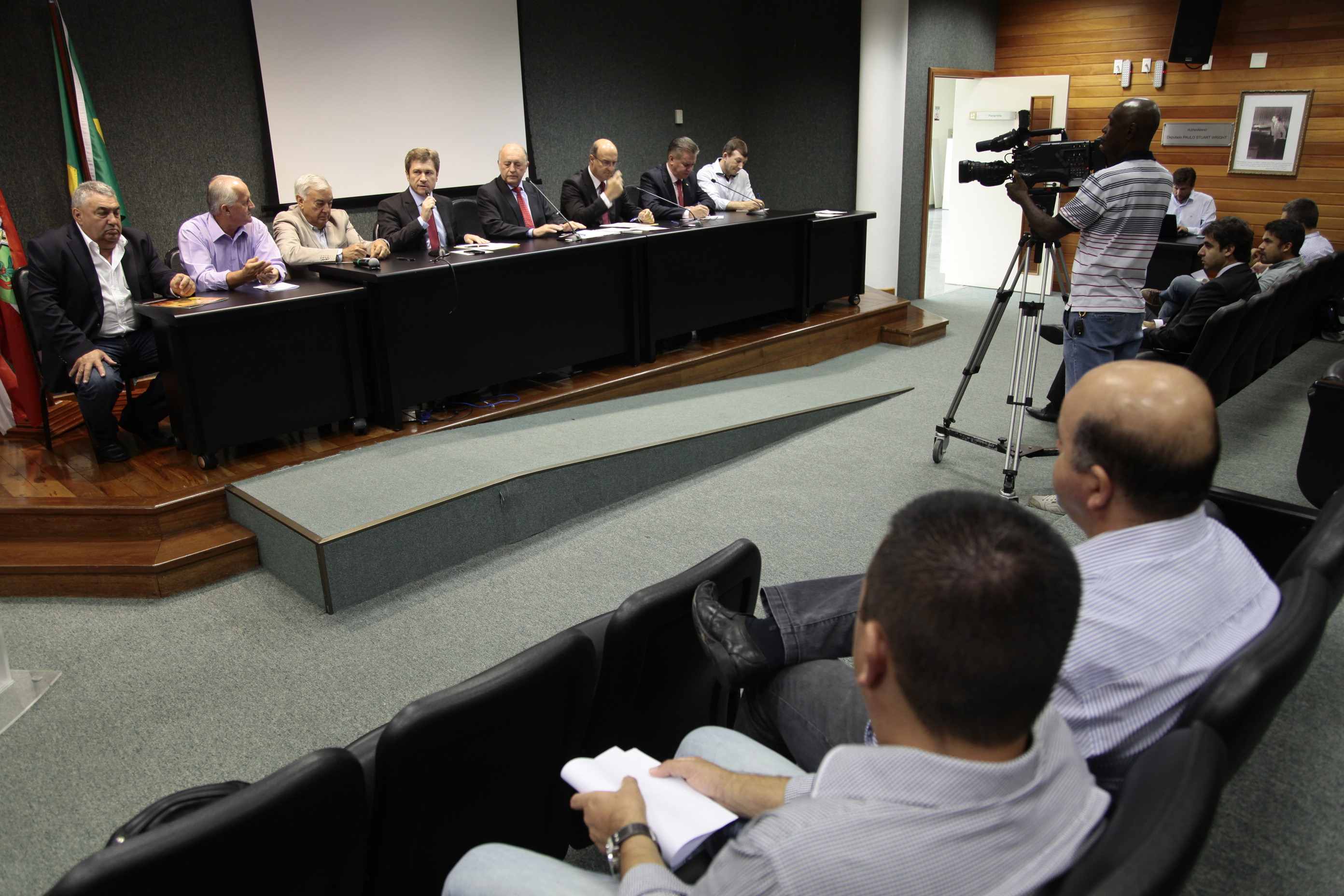 Reunião de emergência com o objetivo de debater o atual contexto da Suinocultura e do Milho no Estado de Santa Catarina.