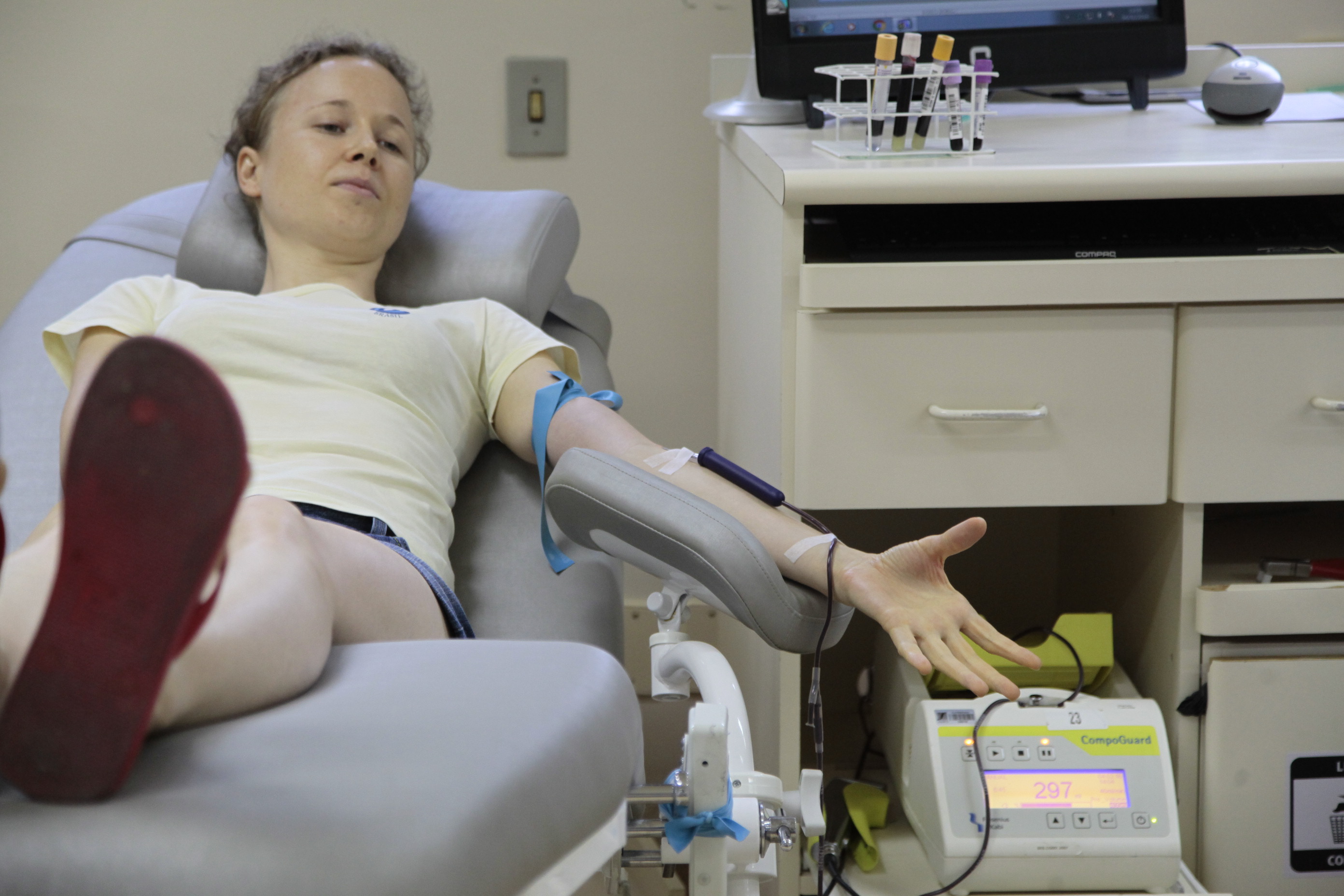 HEMOSC - Estoque e doação de sangue.