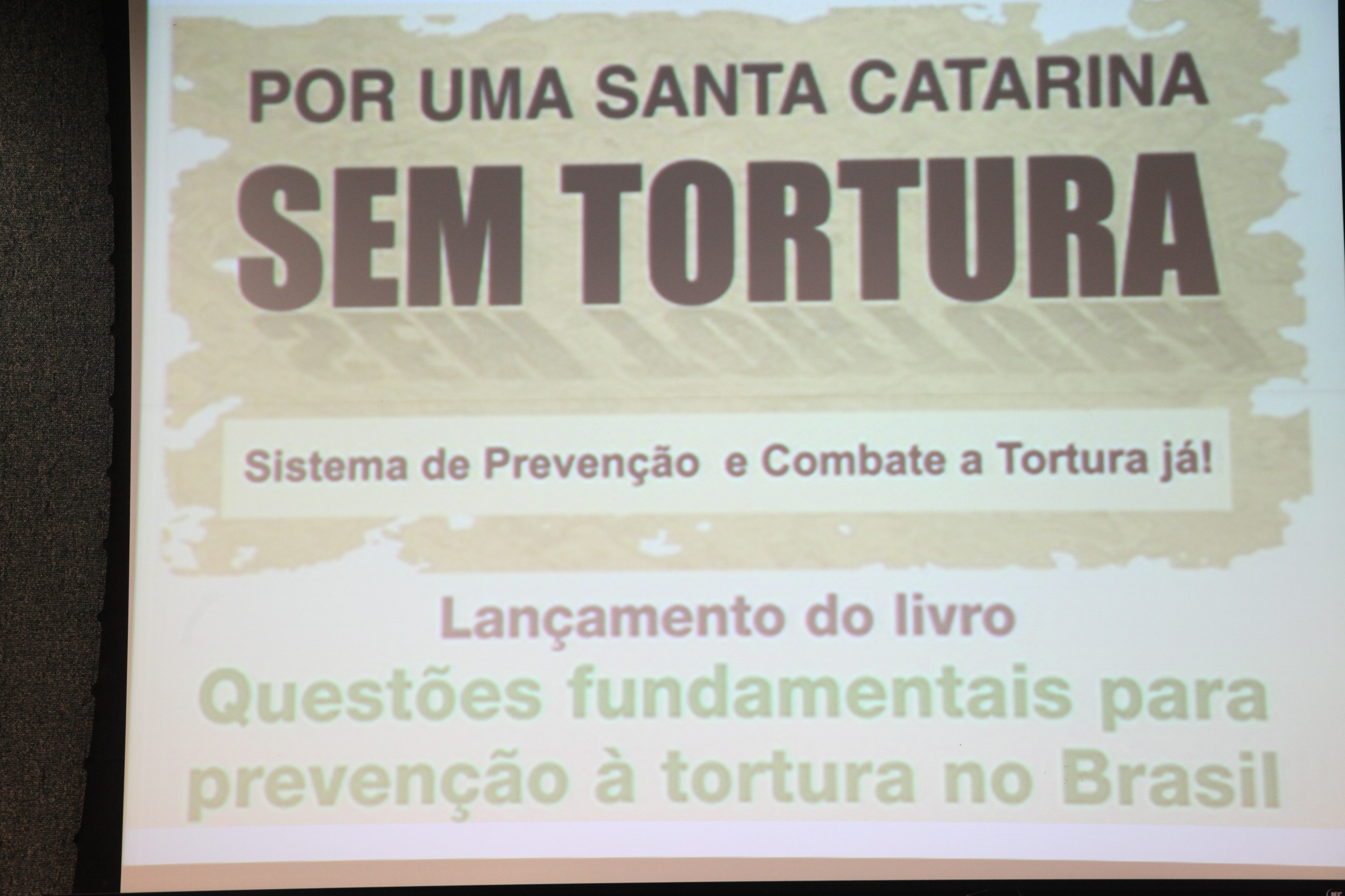 Lançamento de Livro Sobre Tortura e depois Debate Comissão da Verdade