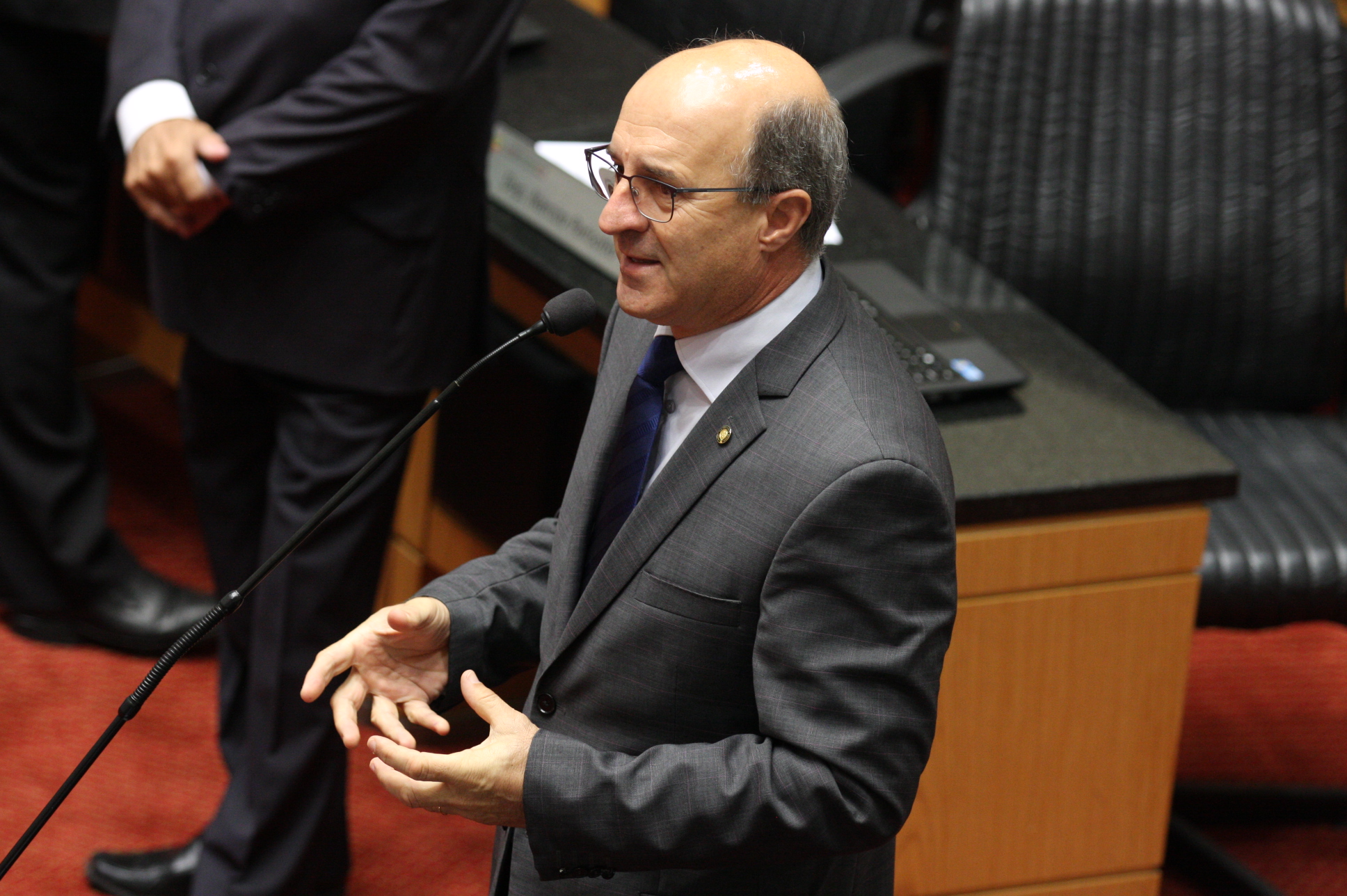 Sessão Ordinária. Deputado José Milton Scheffer (PP). Foto: Yuri Santos / Agência AL