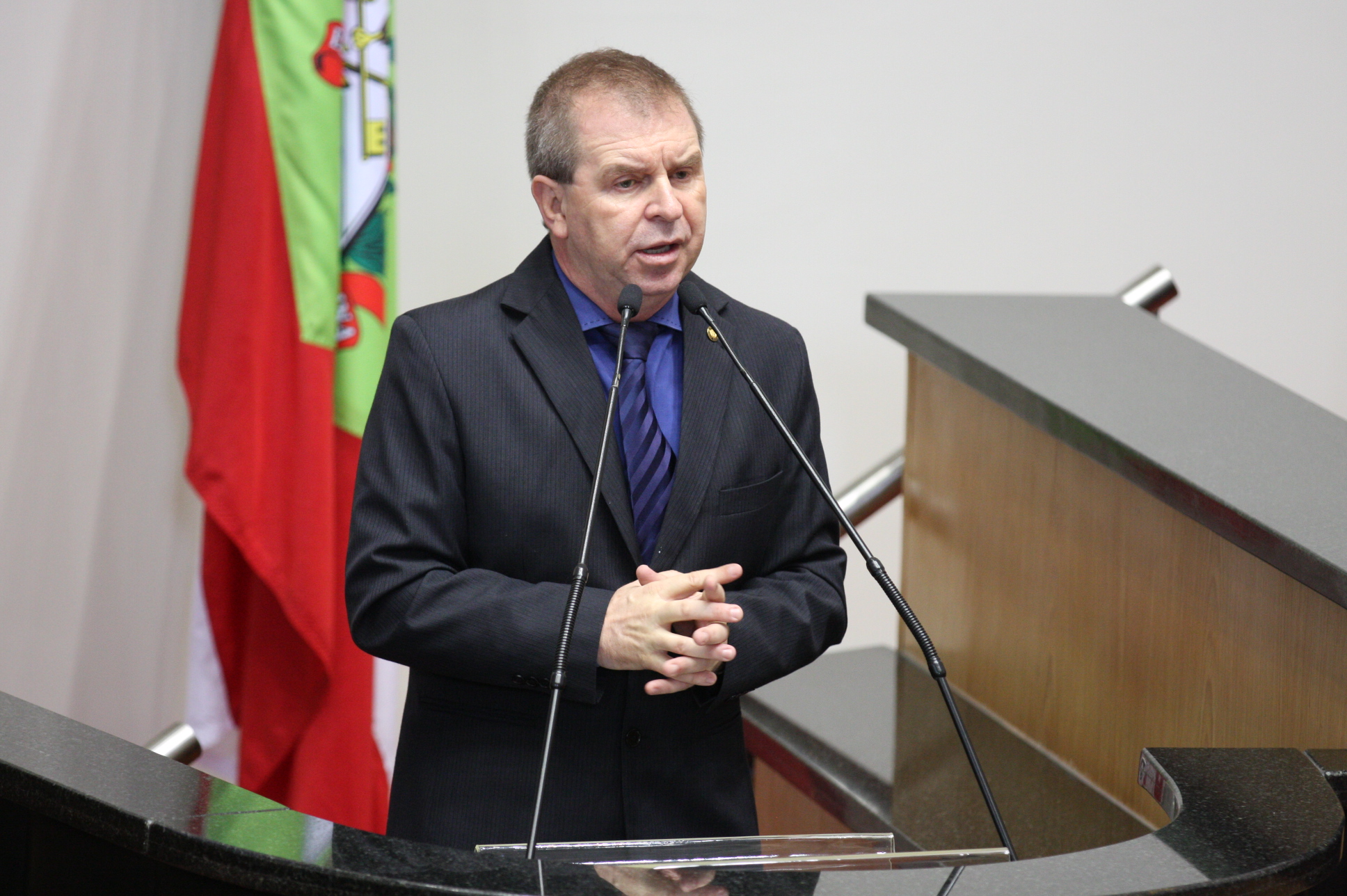 Sessão Ordinária. Deputado Maurício Eskudlark (PSD). Foto: Yuri Santos / Agência AL