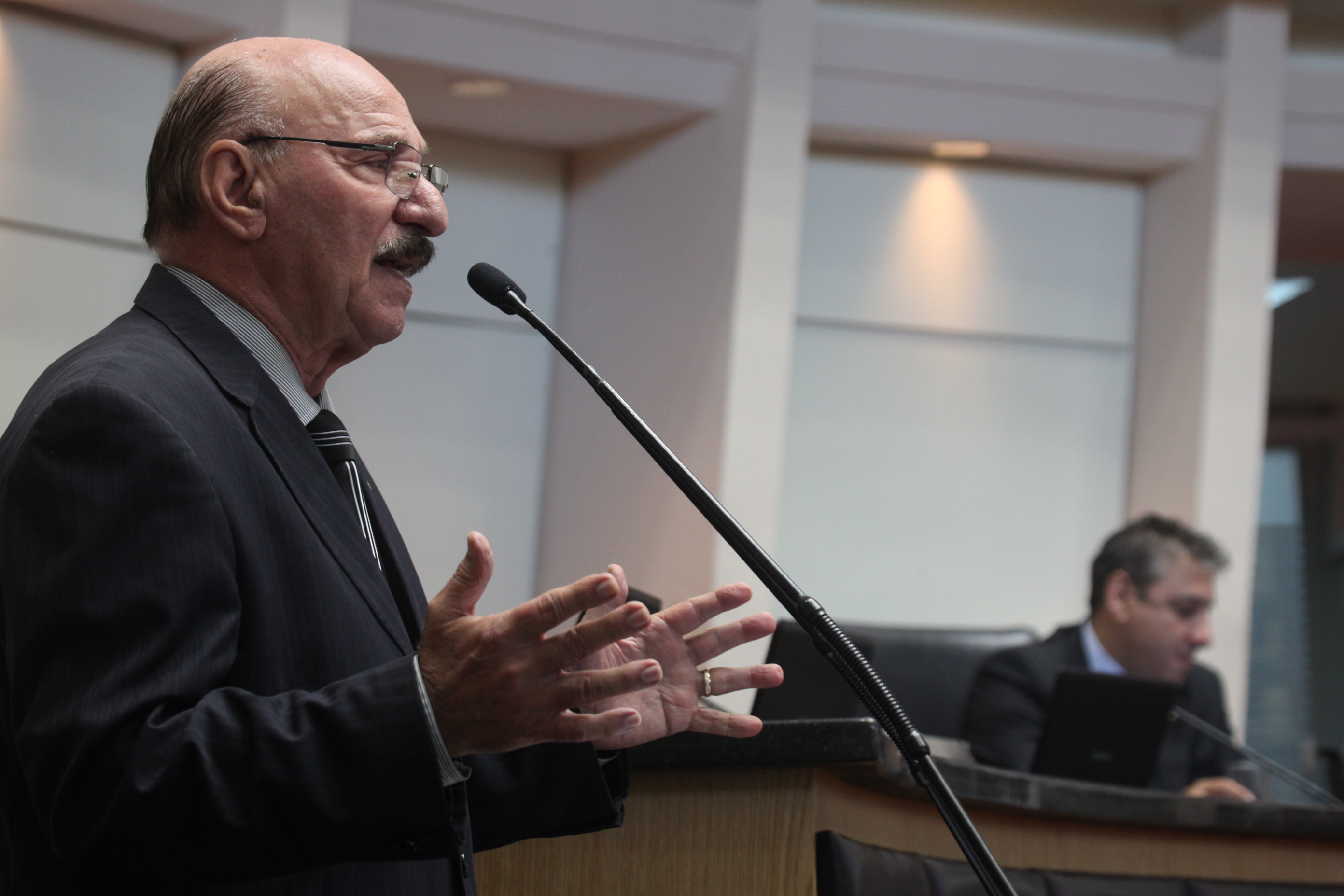 Sessão Ordinária. Deputado Manoel Mota (PMDB). Foto: Eduardo Guedes de Oliveira / Agência AL