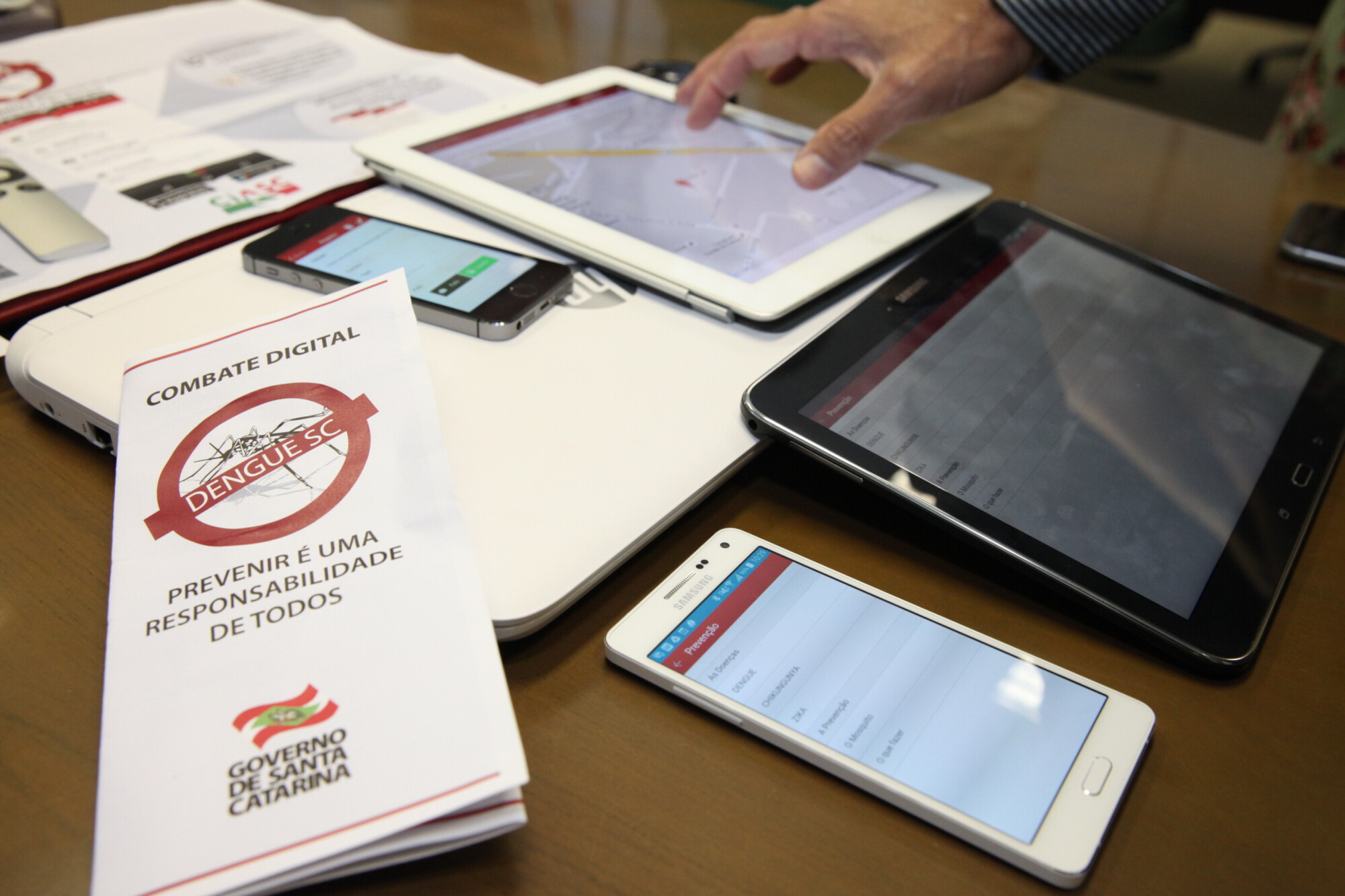 Aplicativo Dengue SC já foi baixado por 5 mil pessoas