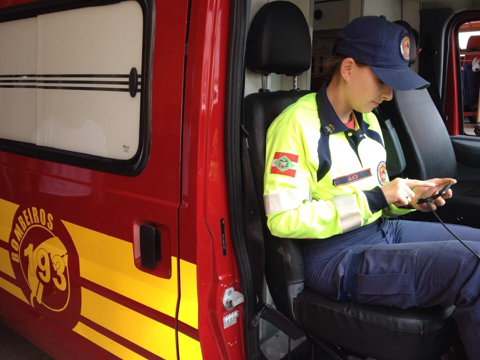 Aplicativo dos Bombeiros diminui tempo de resposta das ocorrências em SC