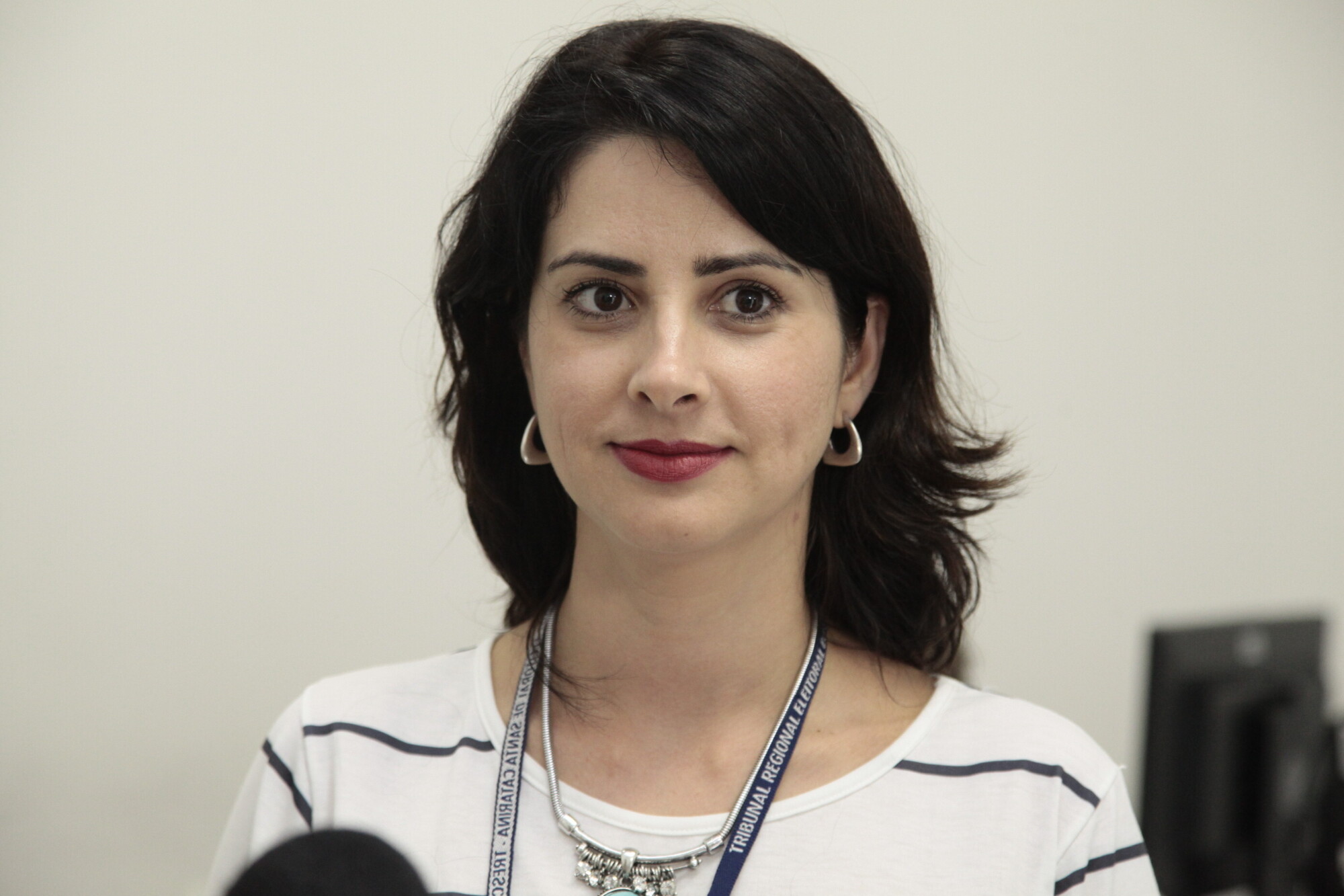 Grasiela Gaspar Gonçalves, coordenadora da Biometria em Florianópolis