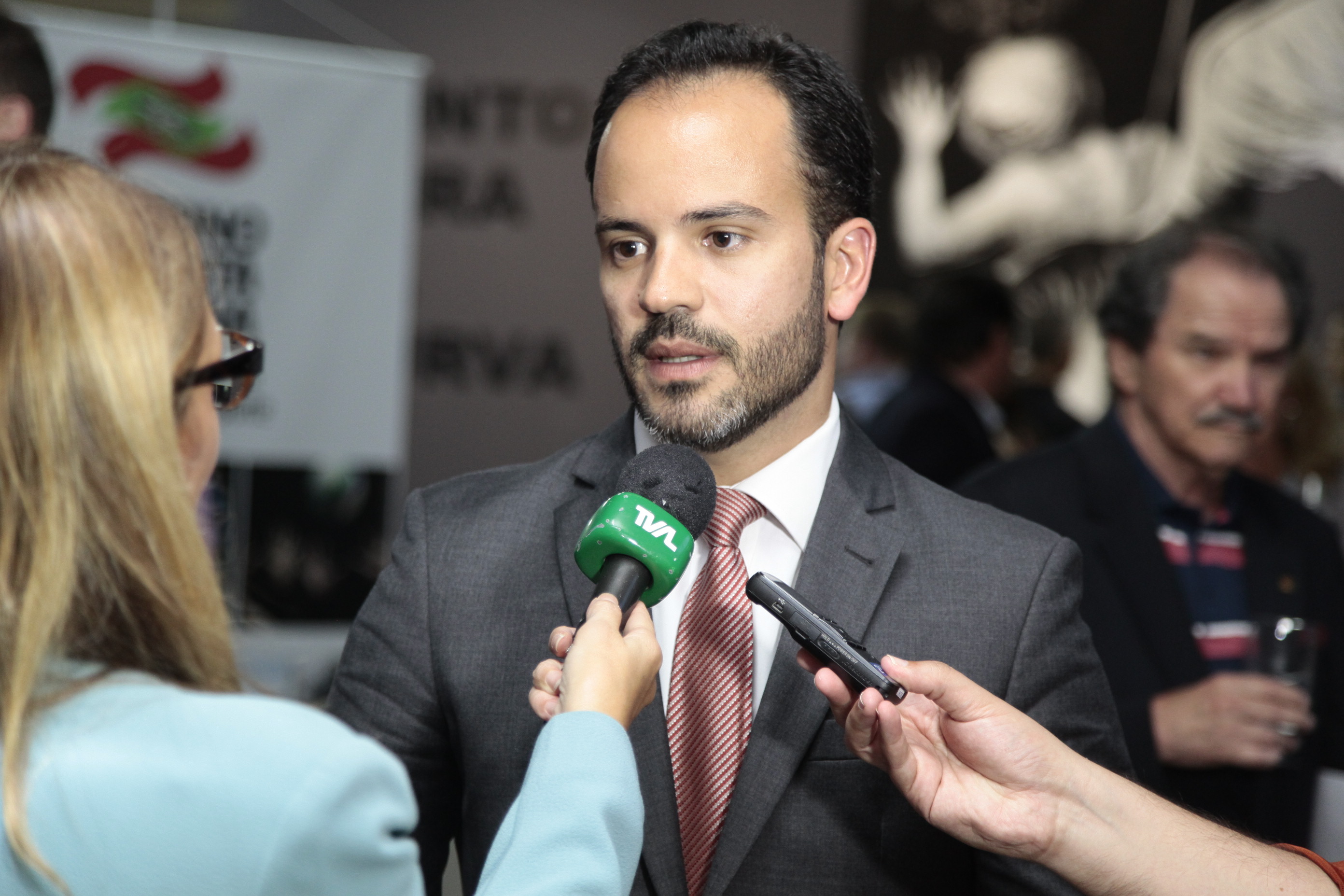 Lançamento da 3ª Vindima de Altitude. Filipe Mello secretário Estadual de Turismo.
