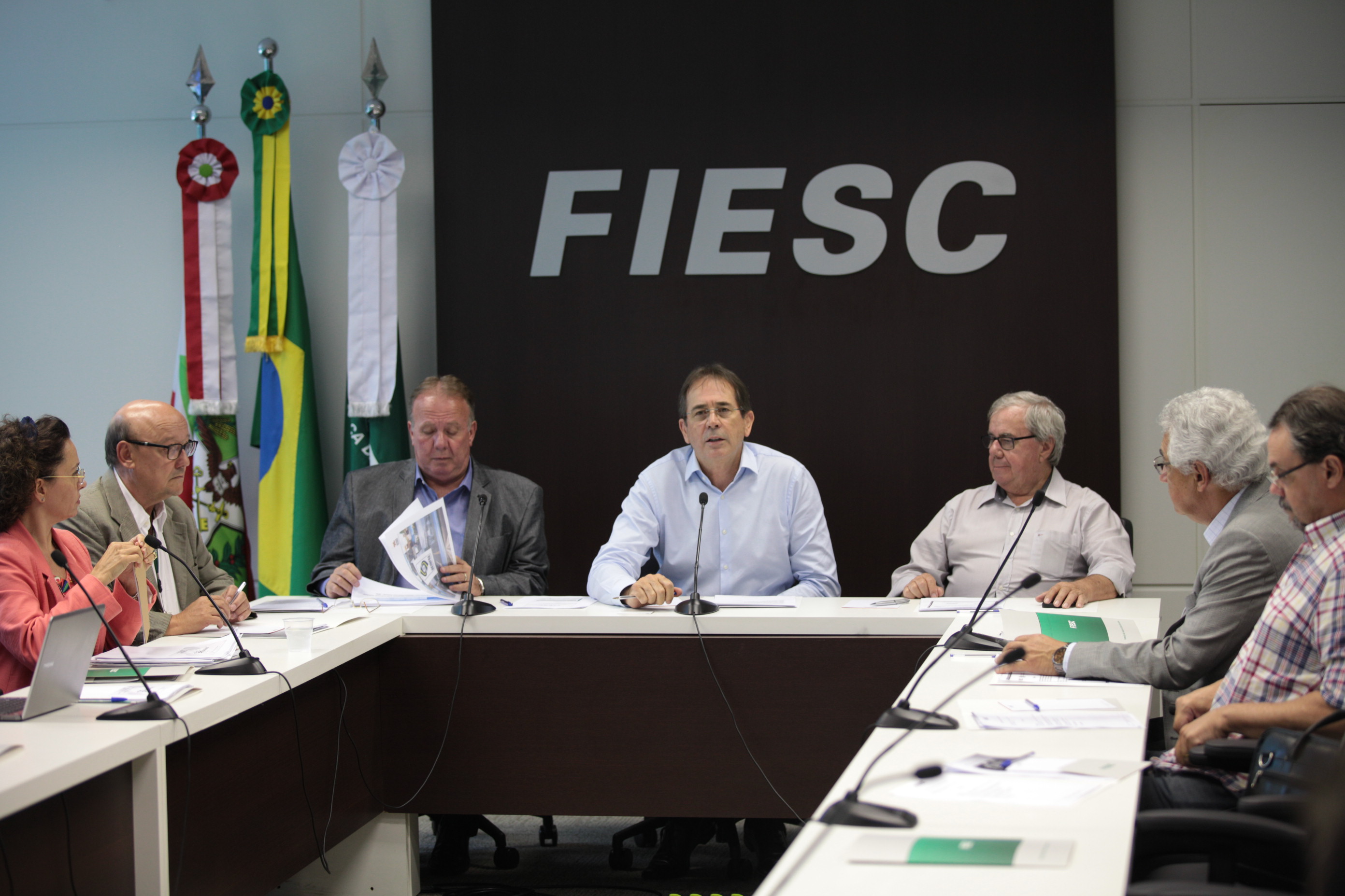 Reunião da Câmara de Transporte e Logística - FIESC.