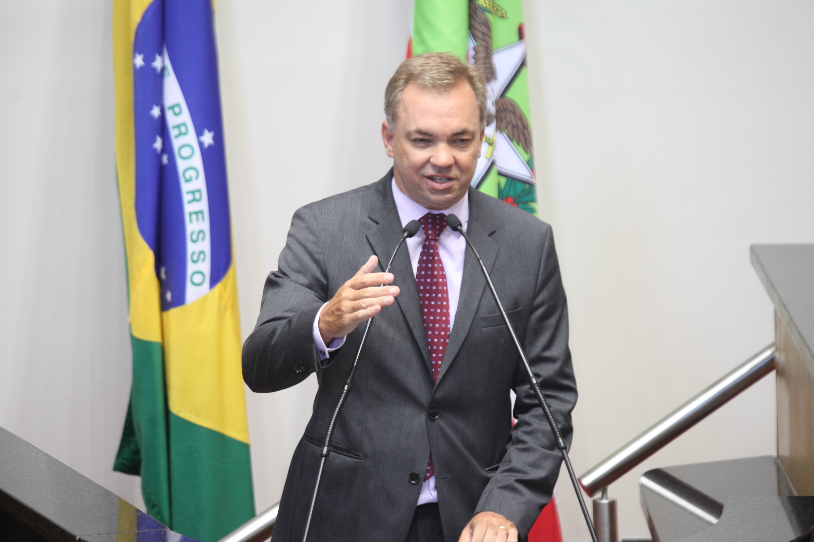 Sessão Ordinária. Deputado Gean Loureiro (PMDB) - Foto: Solon Soares