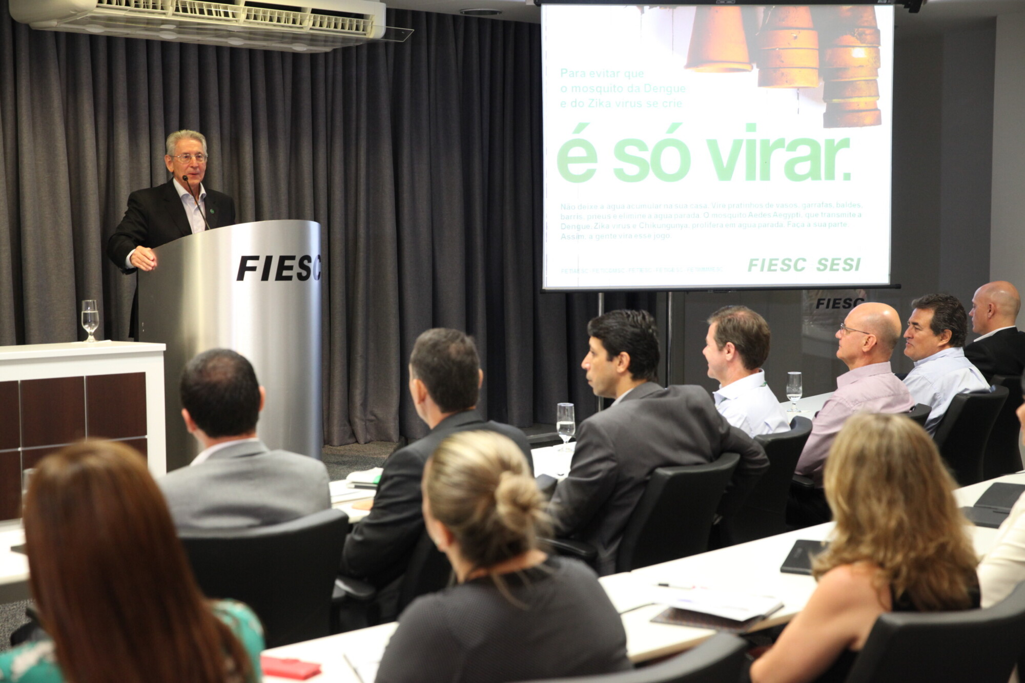Glauco José Côrte, presidente da Fiesc