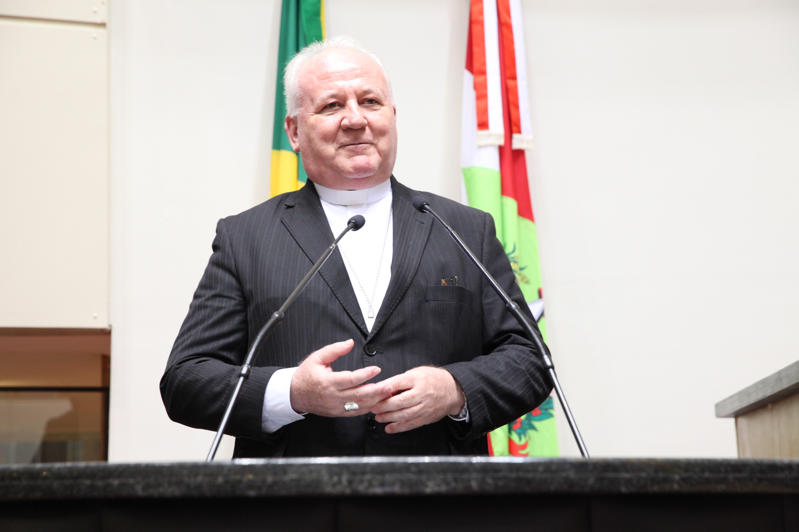 Dom Wilson - Arcebispo da Arquidiocese de Florianópolis. 250 Anos da Procissão Senhor Jesus dos Passos. Foto: Fábio Queiroz / Agência AL
